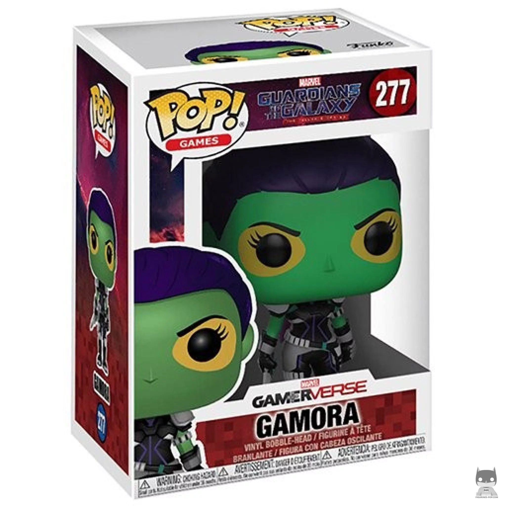 Figura Funko Pop! Gamora en su caja