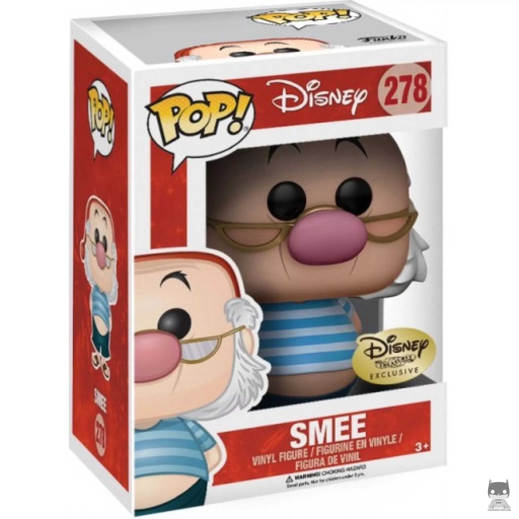 Figura Funko Pop! Señor Smee en su caja