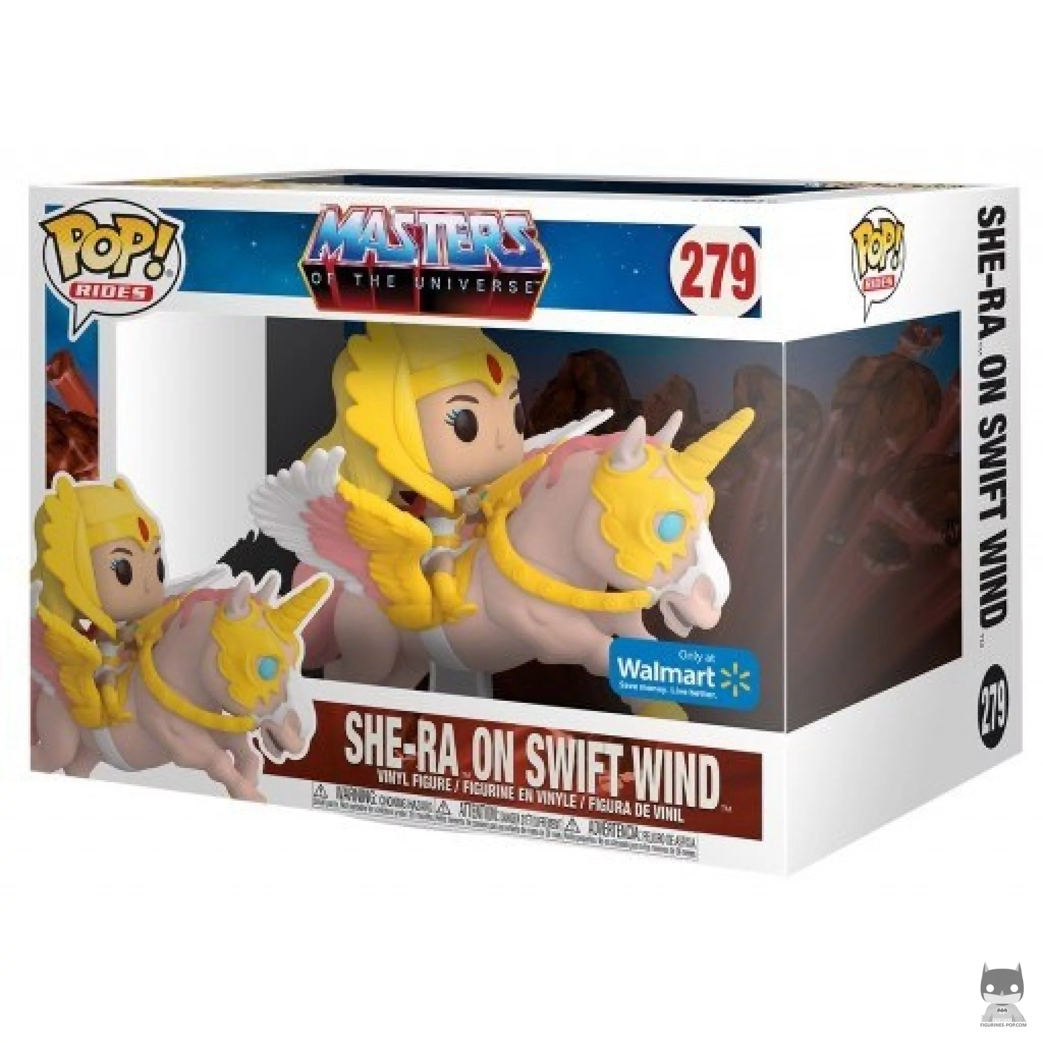 Figura Funko Pop! She-Ra en Swift Wind en su caja