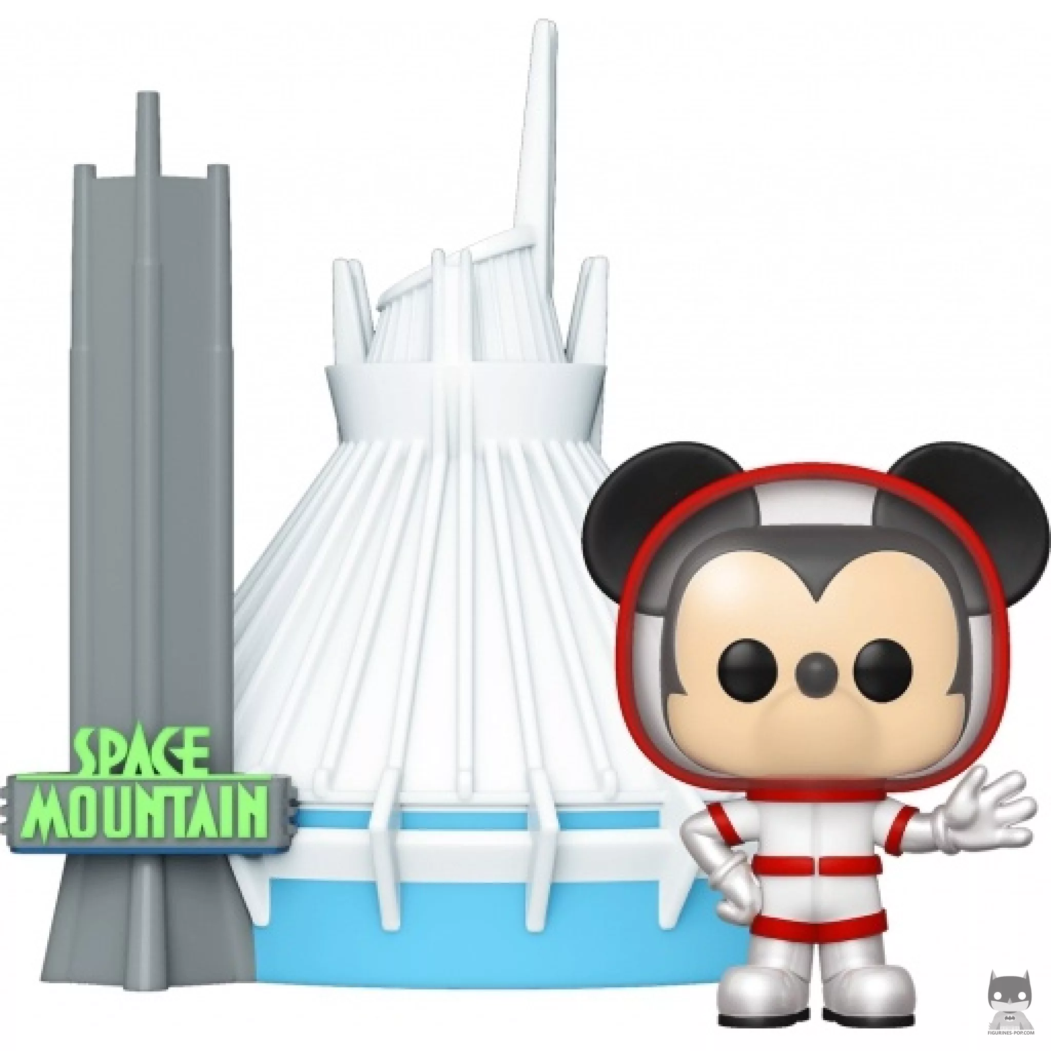 Figura Funko Pop! Mickey Mouse frente a Space Mountain (50.º aniversario de Walt Disney World)