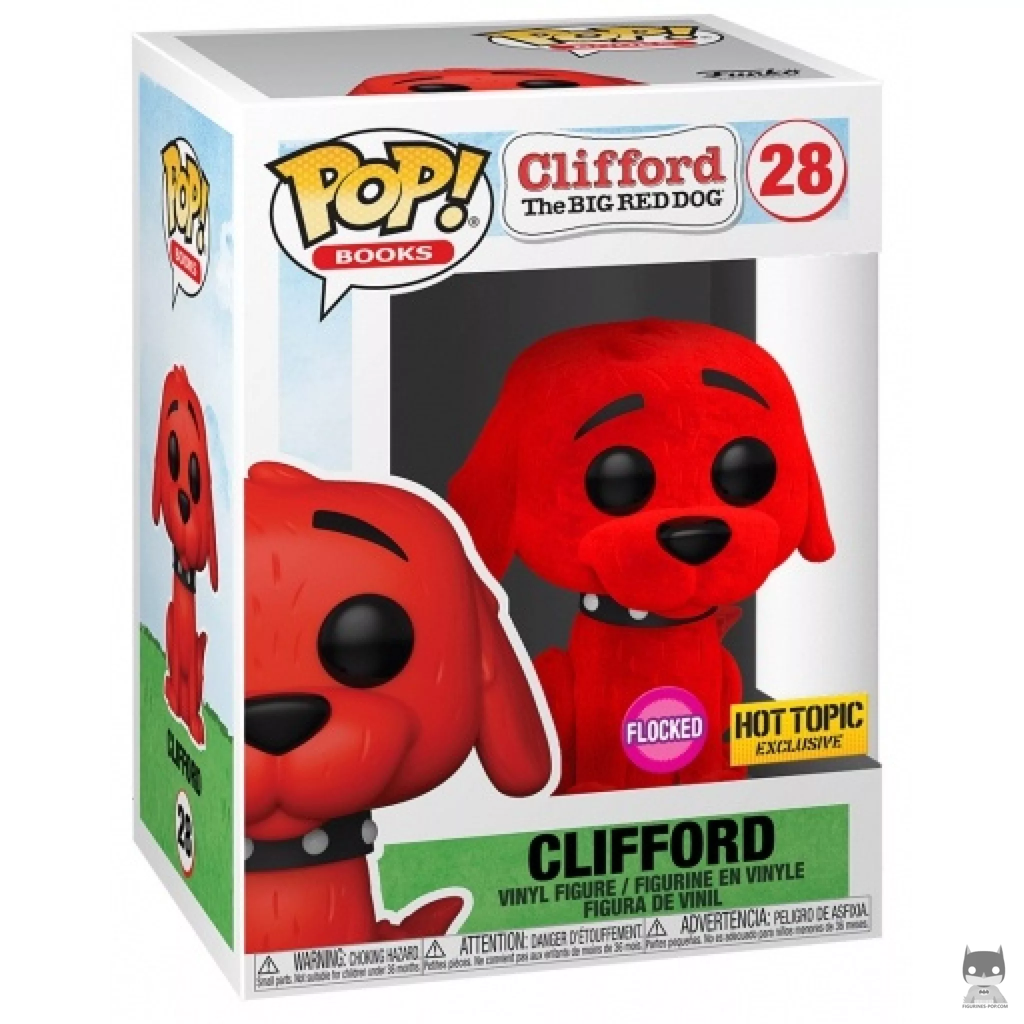 Figura Funko Pop! Clifford (Flocado) en su caja