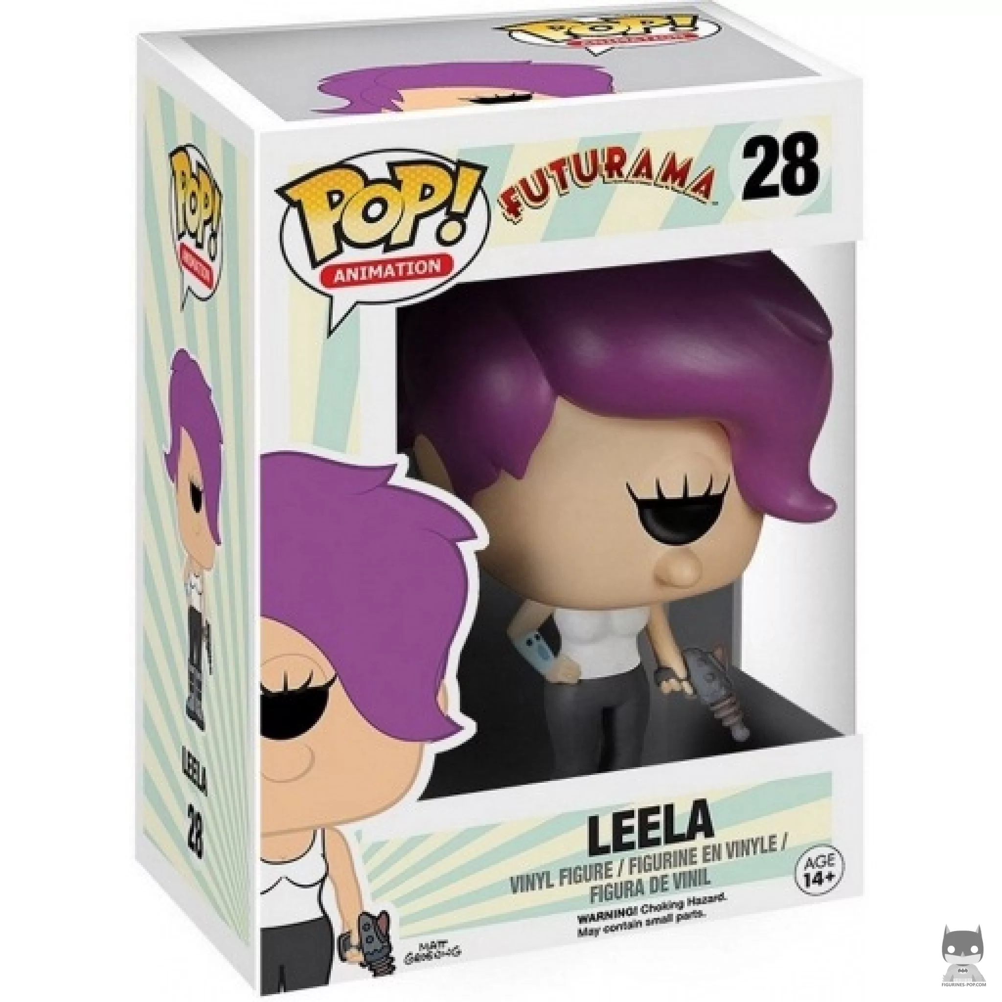 Figura Funko Pop! Turanga Leela en su caja
