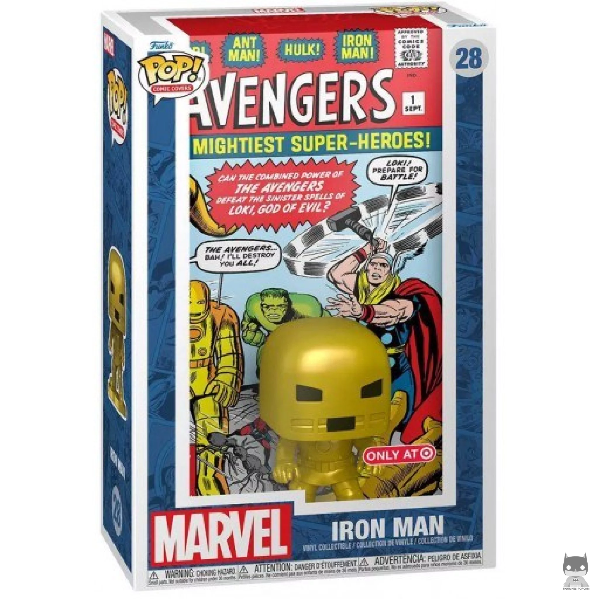 Figura Funko Pop! Iron Man en su caja