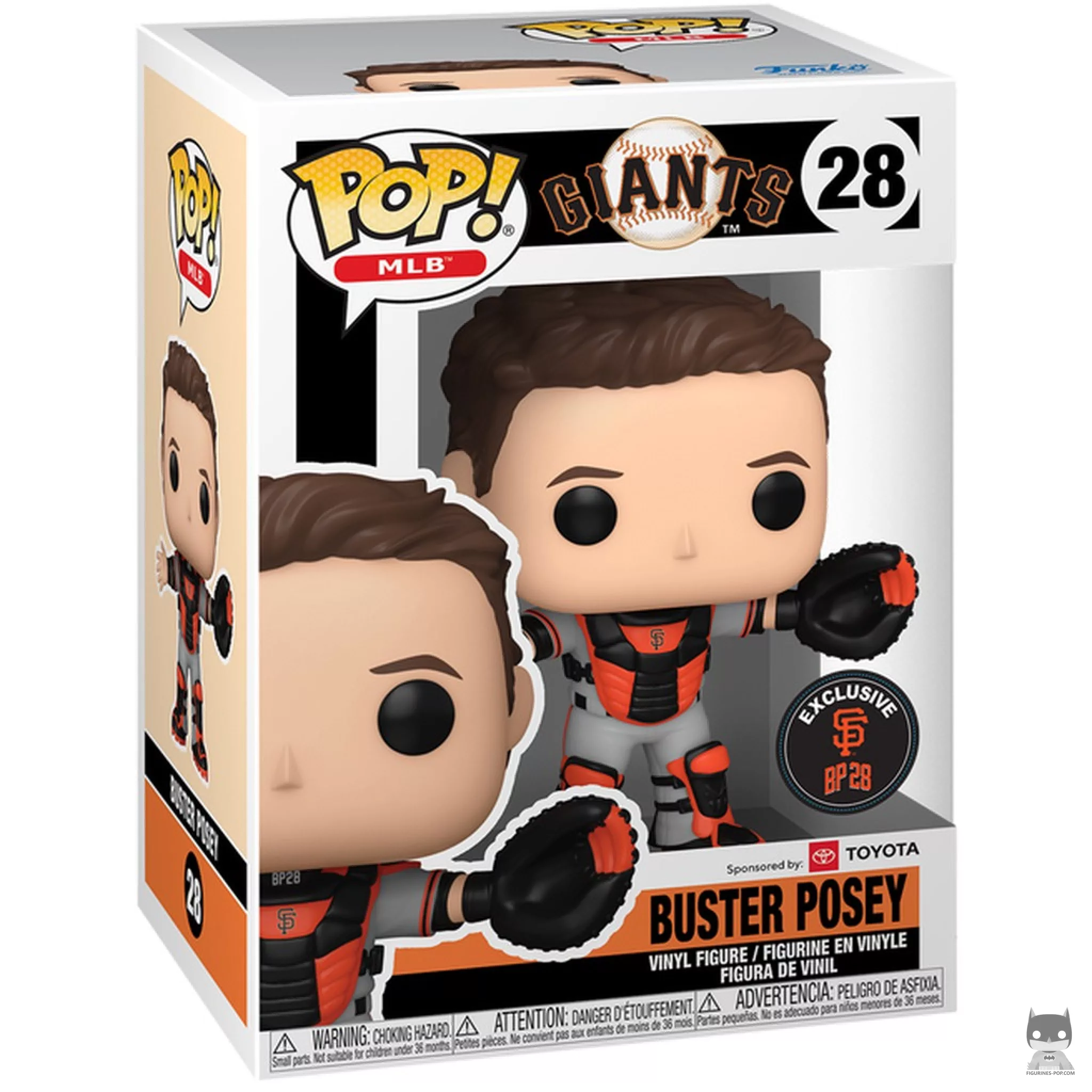 Figura Funko Pop! Buster Posey en su caja