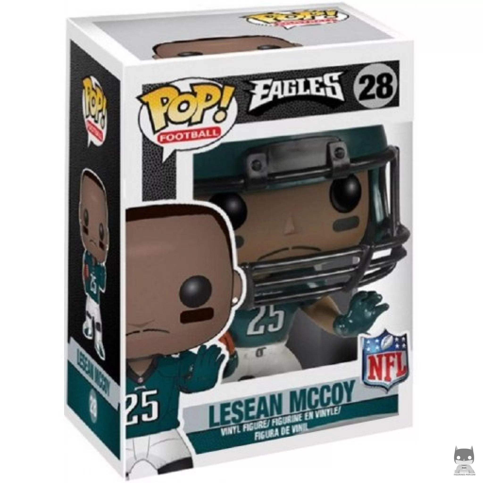 Figura Funko Pop! LeSean McCoy en su caja
