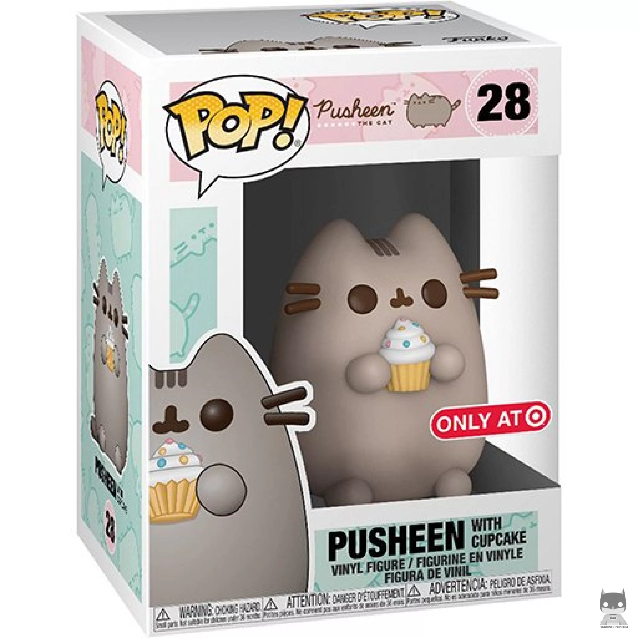 Figura Funko Pop! Pusheen con Cupcake en su caja