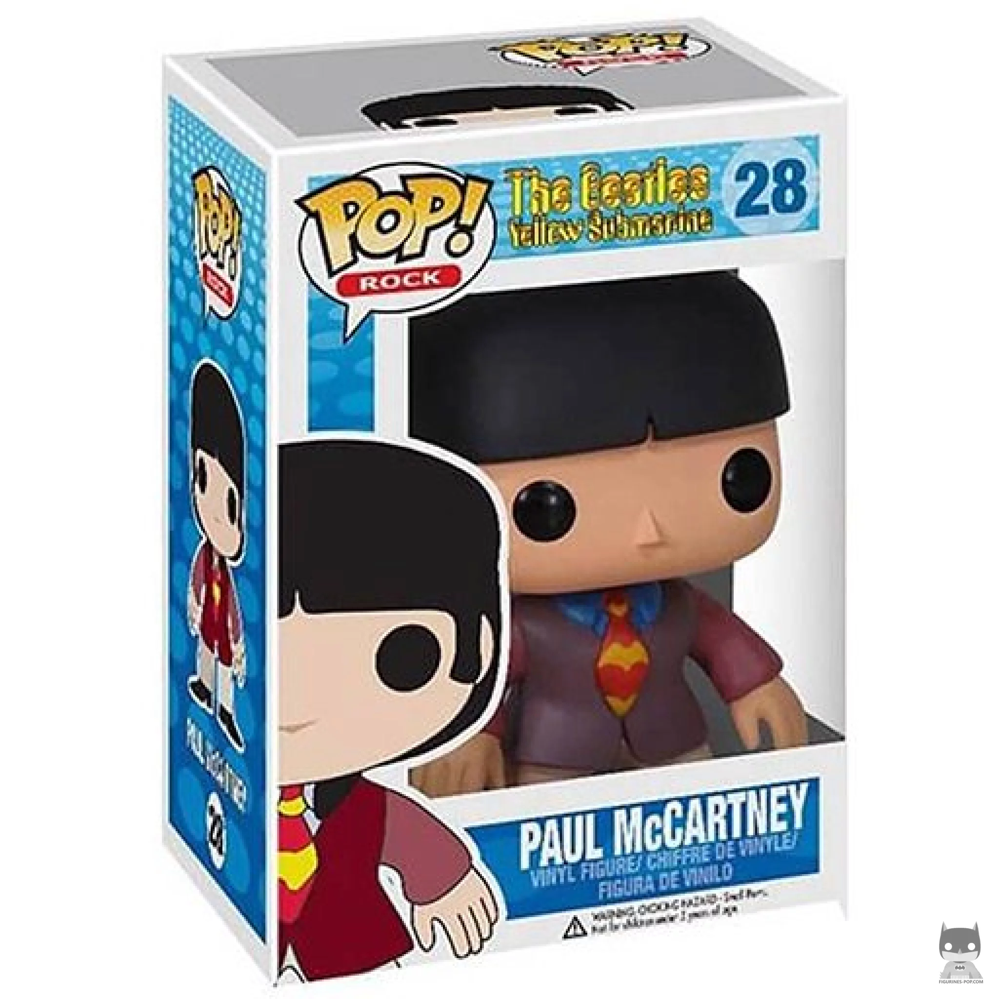 Figura Funko Pop! Paul McCartney en su caja