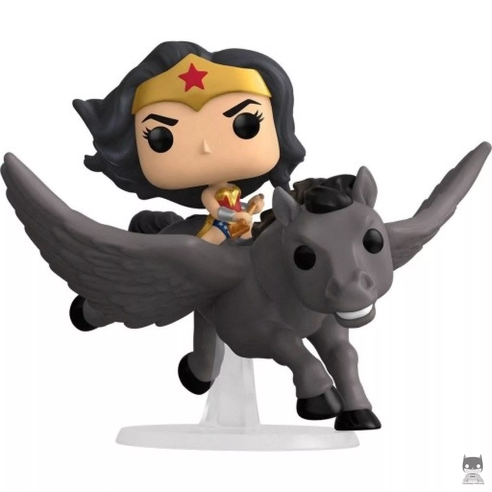 Figura Funko Pop! Wonder Woman sobre Pegaso (80.º aniversario de Wonder Woman)
