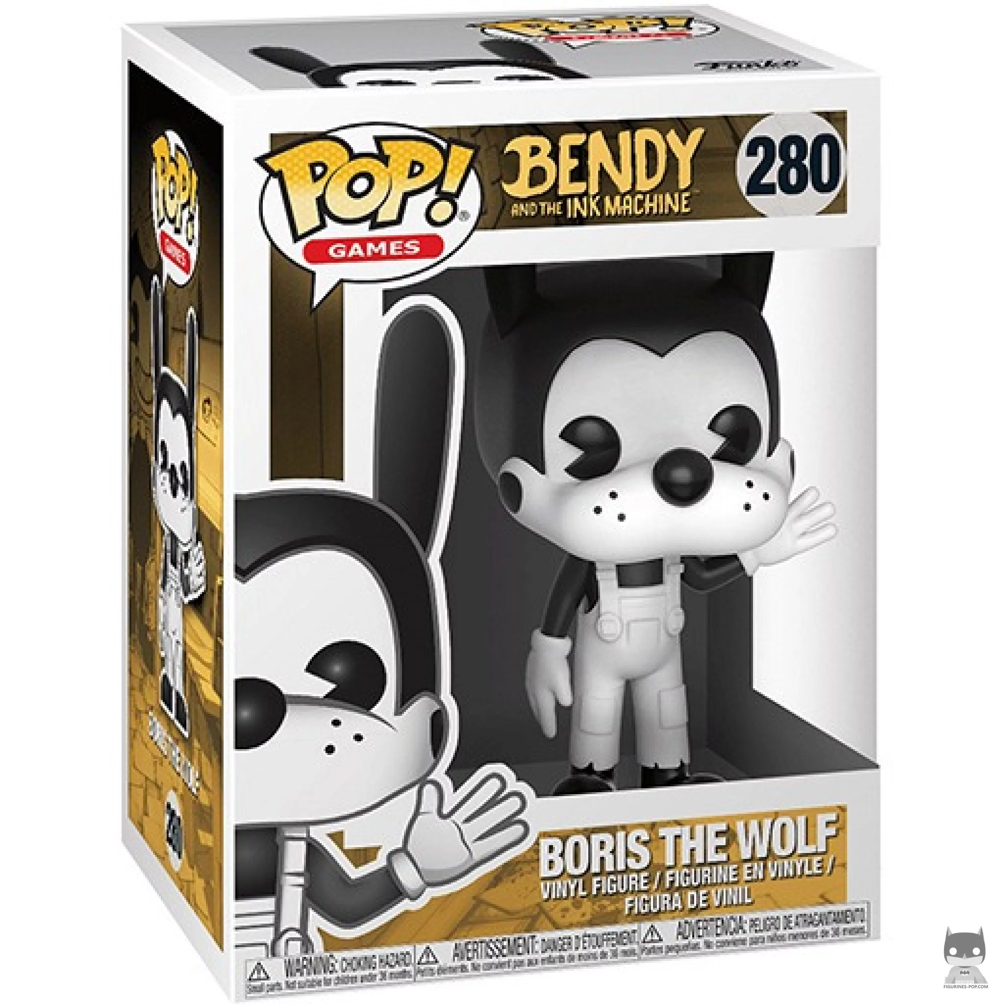 Figura Funko Pop! Boris el Lobo en su caja