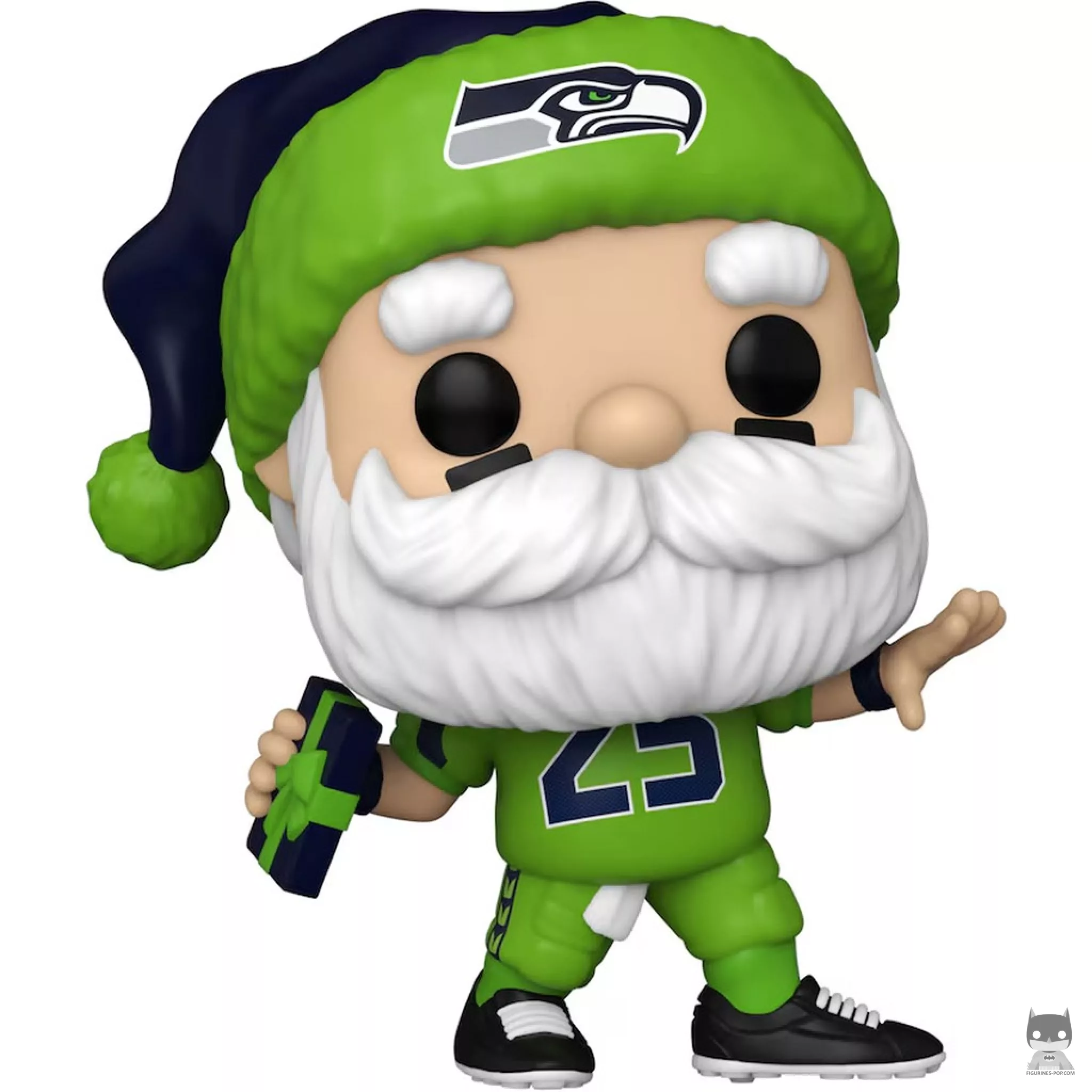 Figura Funko Pop! Papá Noel de los Seahawks (NFL)
