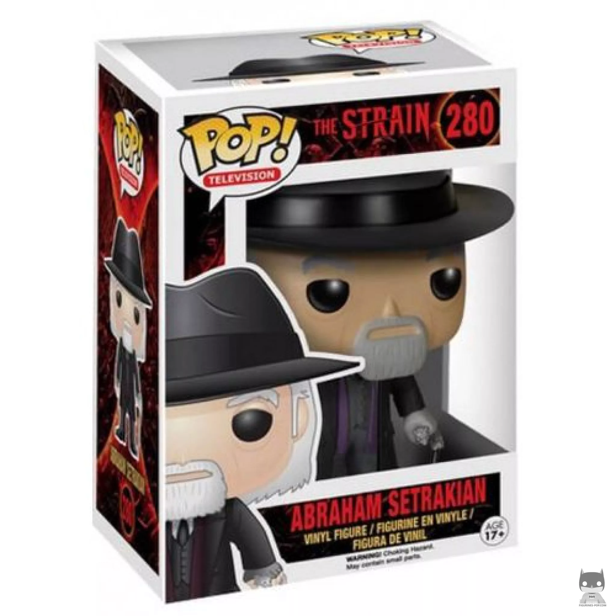 Figura Funko Pop! Abraham Setrakian en su caja