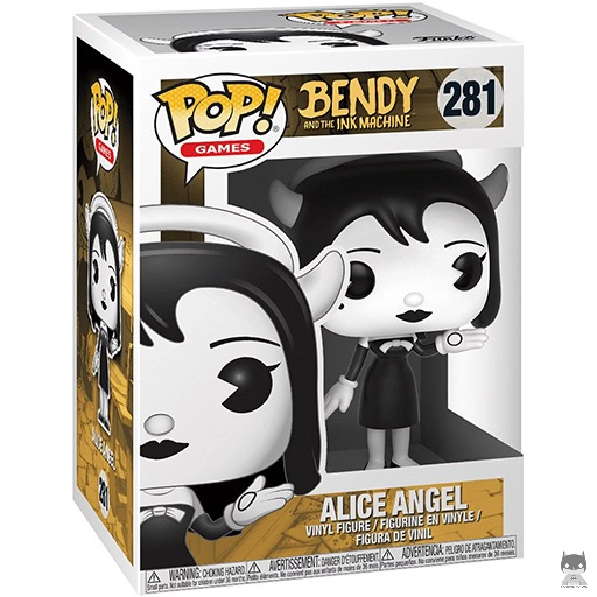 Figura Funko Pop! Alice Angel en su caja