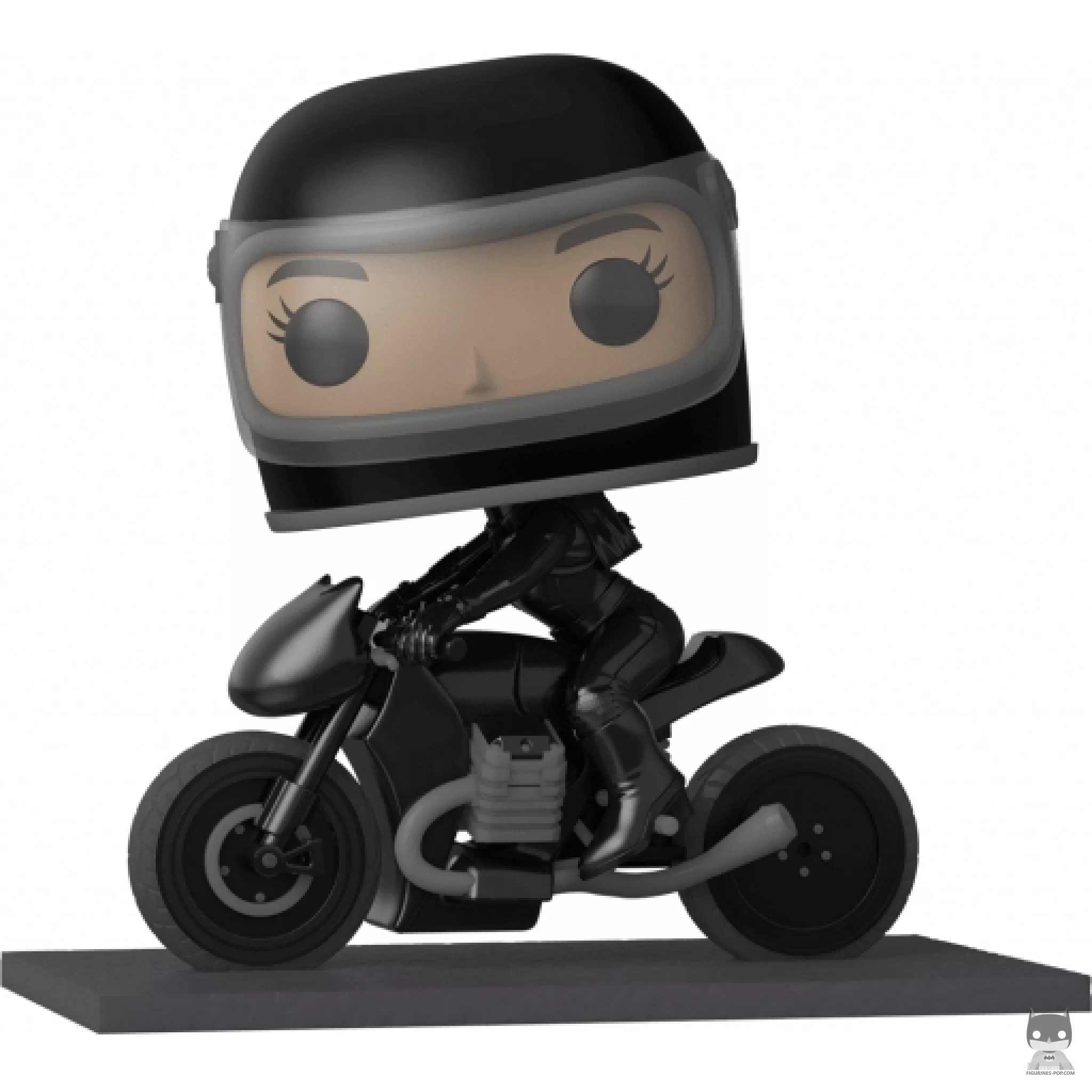 Figura Funko Pop! Selina Kyle en moto (The Batman)
