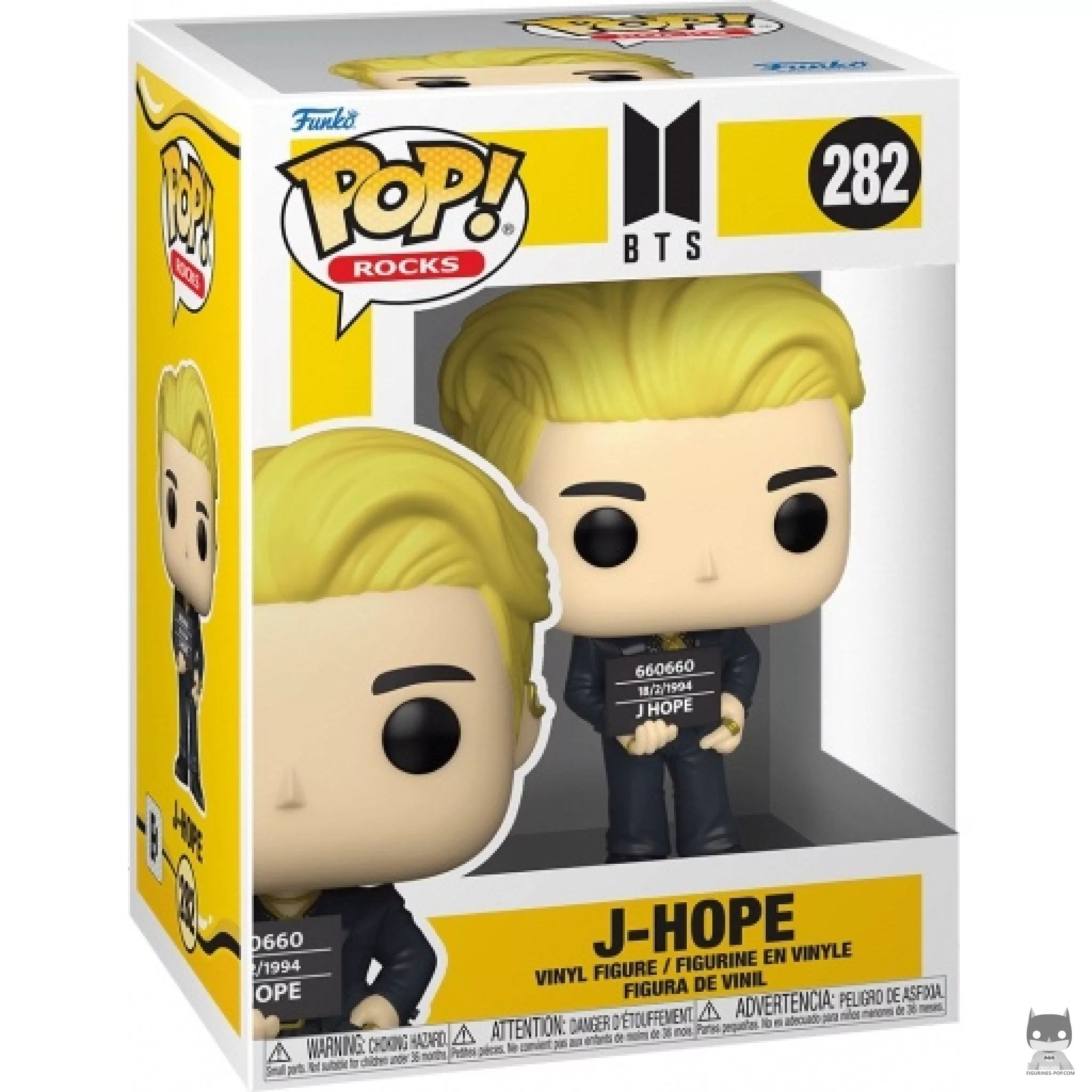 Figura Funko Pop! J-Hope (Mantequilla) en su caja