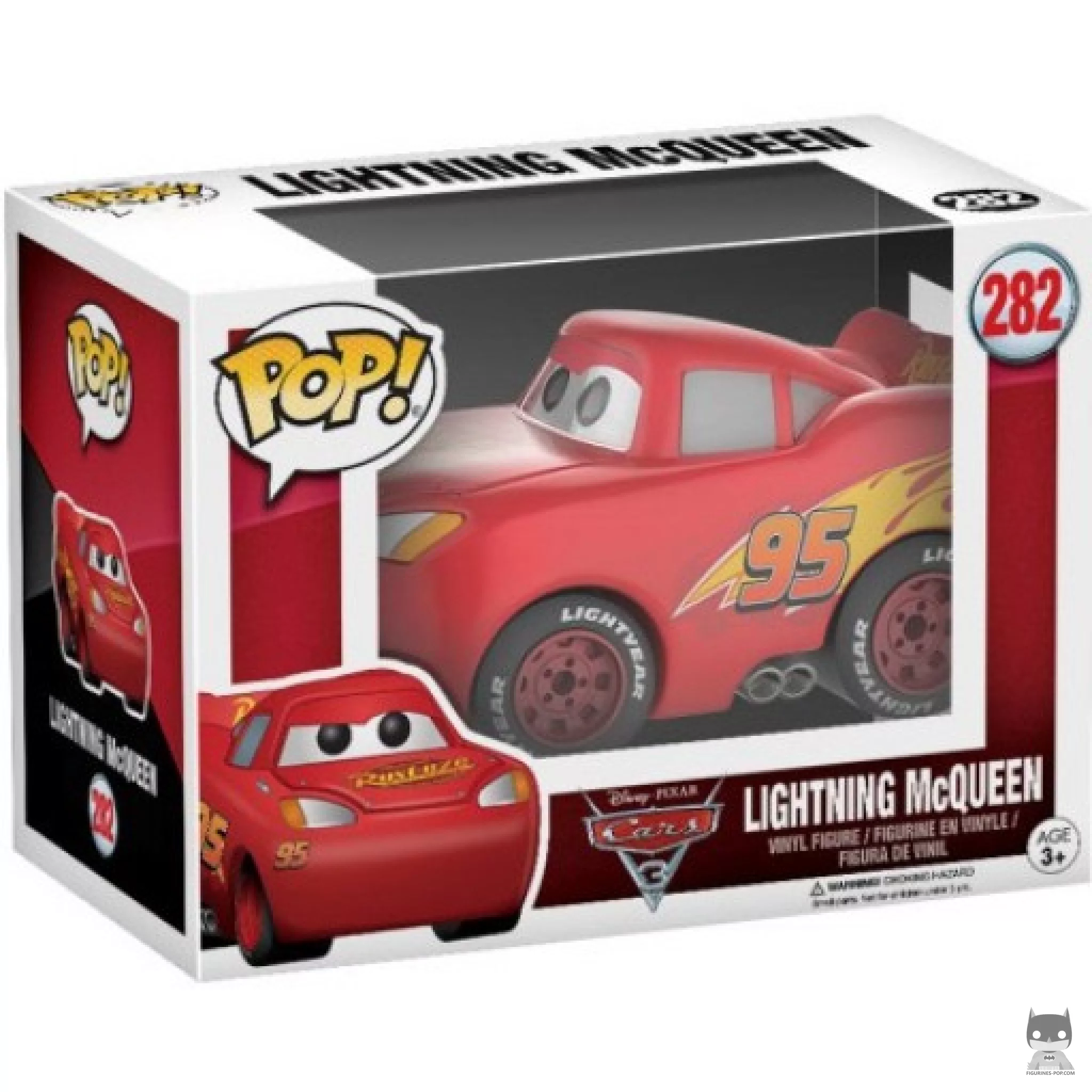Figura Funko Pop! Rayo McQueen en su caja