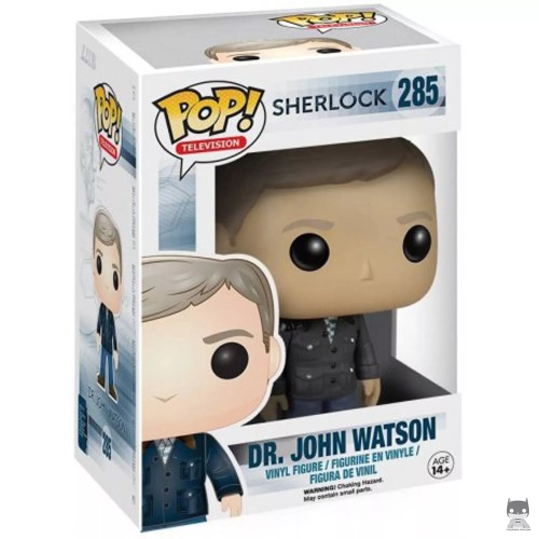 Figura Funko Pop! Dr. John Watson en su caja