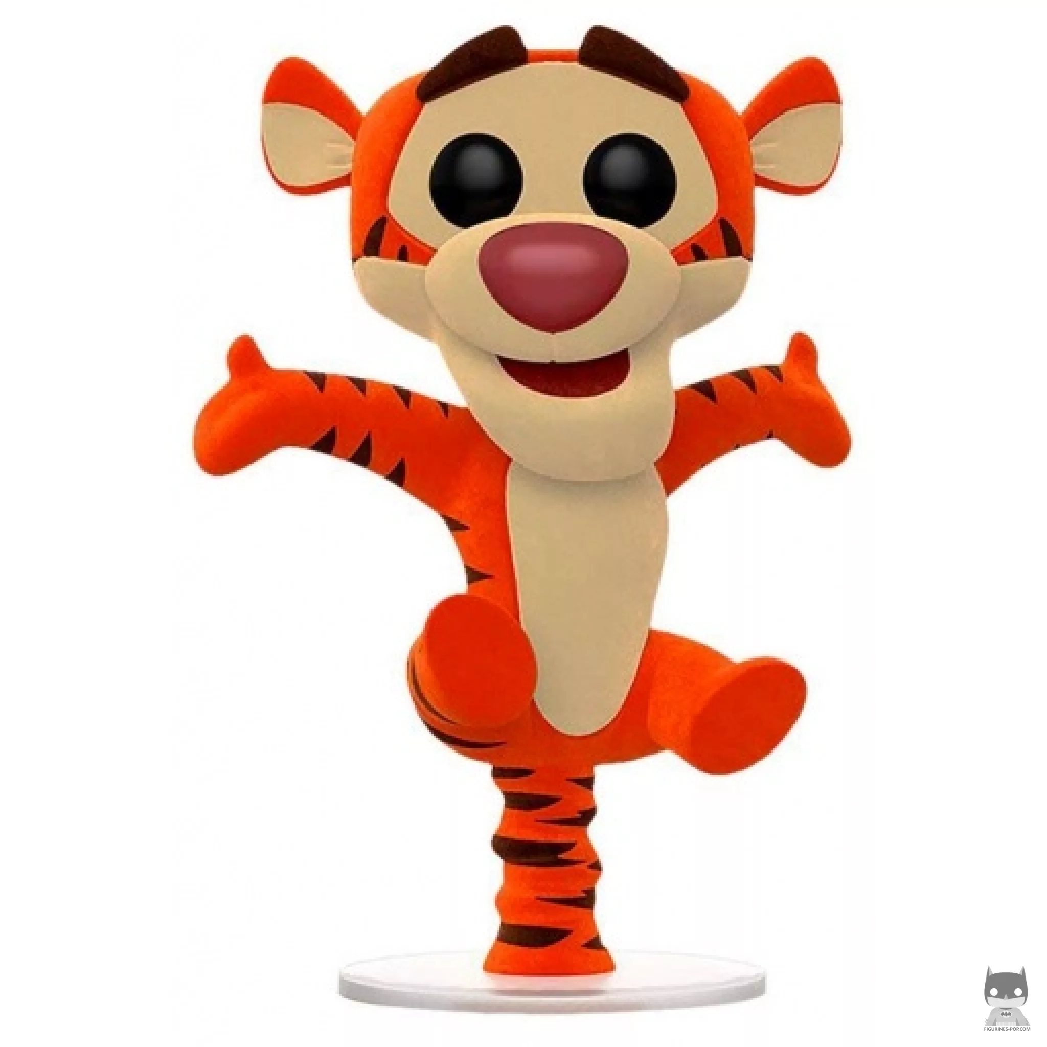 Figura Funko Pop! Tigger saltando (Flocado) (Winnie the Pooh)