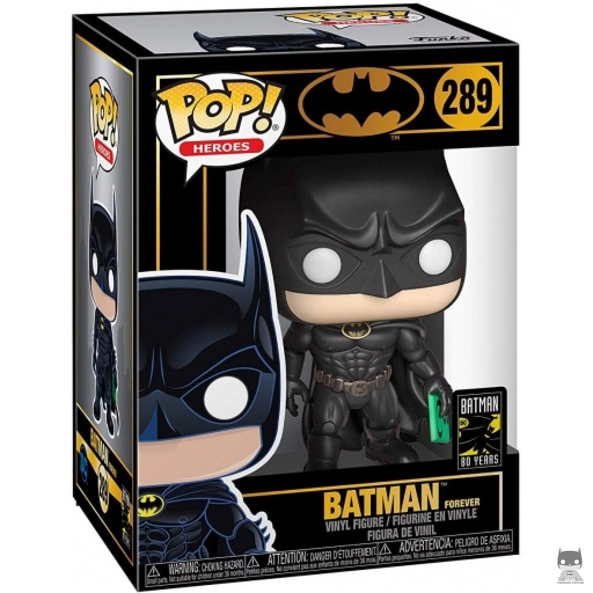 Figura Funko Pop! Batman Forever en su caja