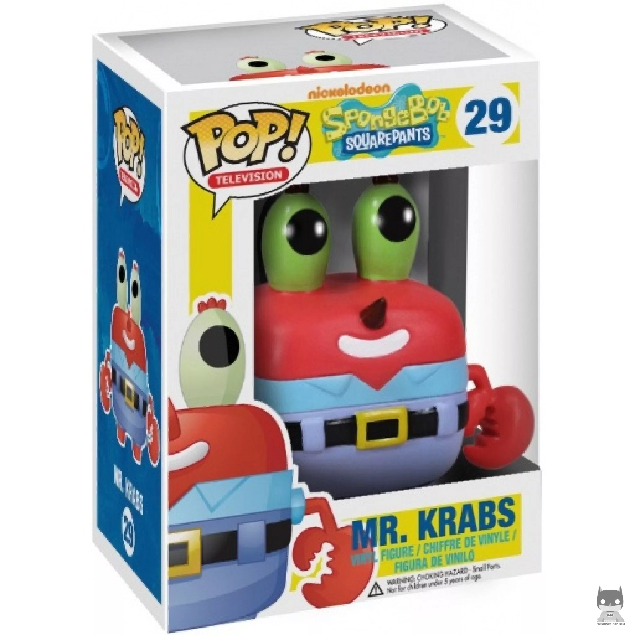 Figura Funko Pop! Don Cangrejo en su caja
