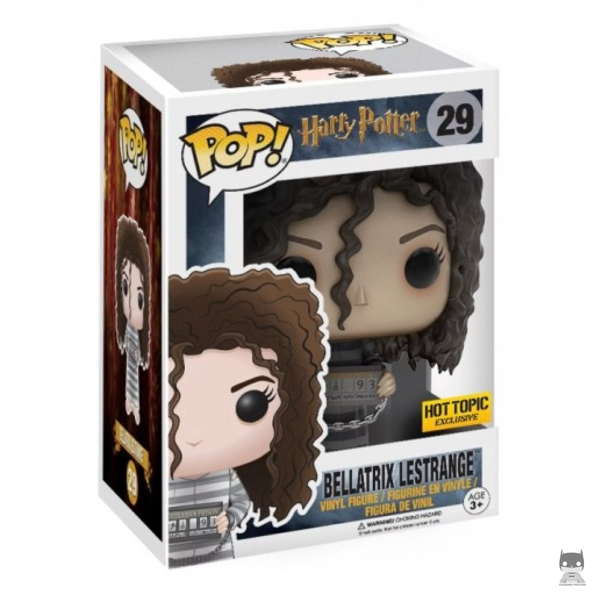 Figura Funko Pop! Bellatrix Lestrange Azkaban en su caja