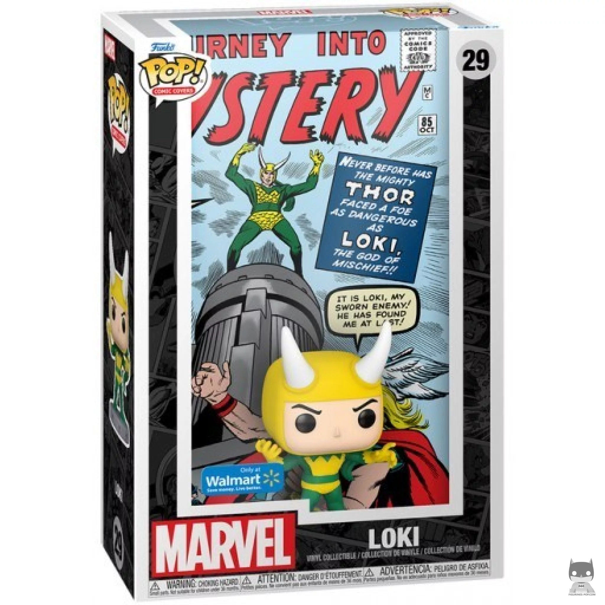 Figura Funko Pop! Loki en su caja