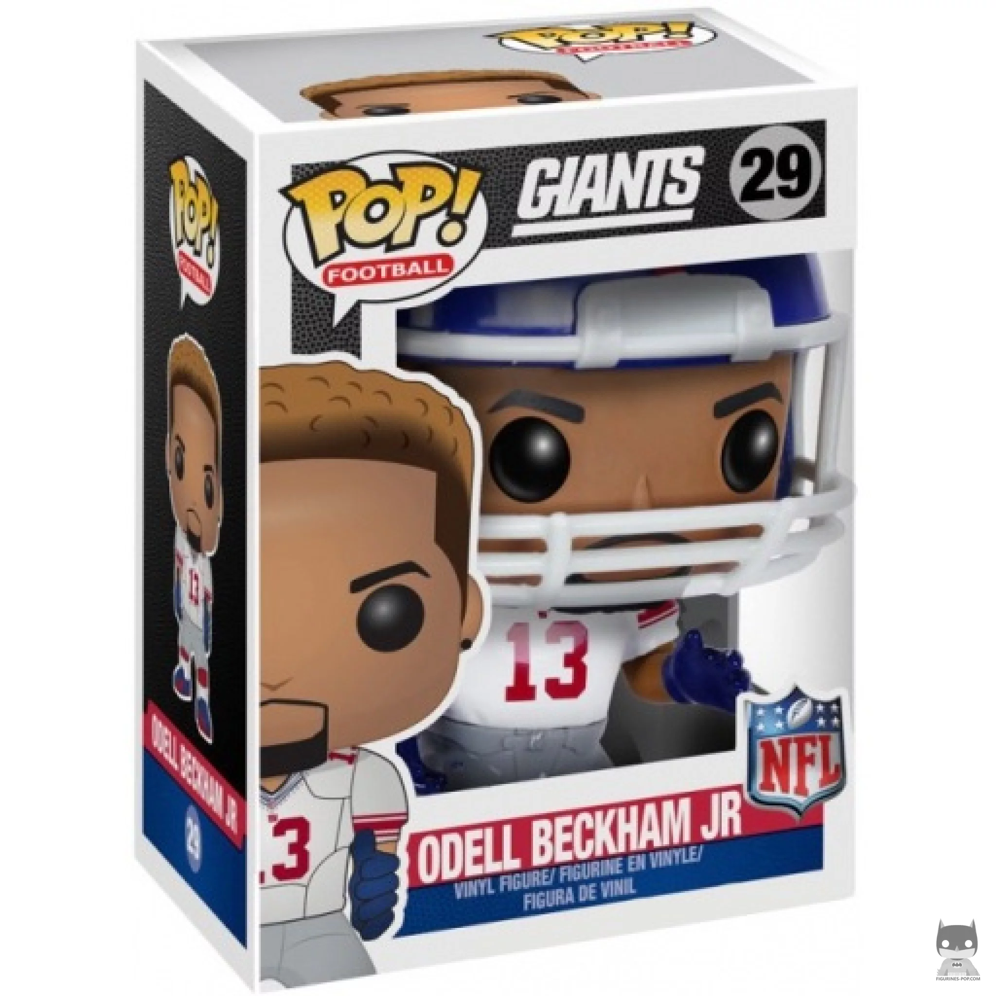 Figura Funko Pop! Odell Beckham Jr en su caja