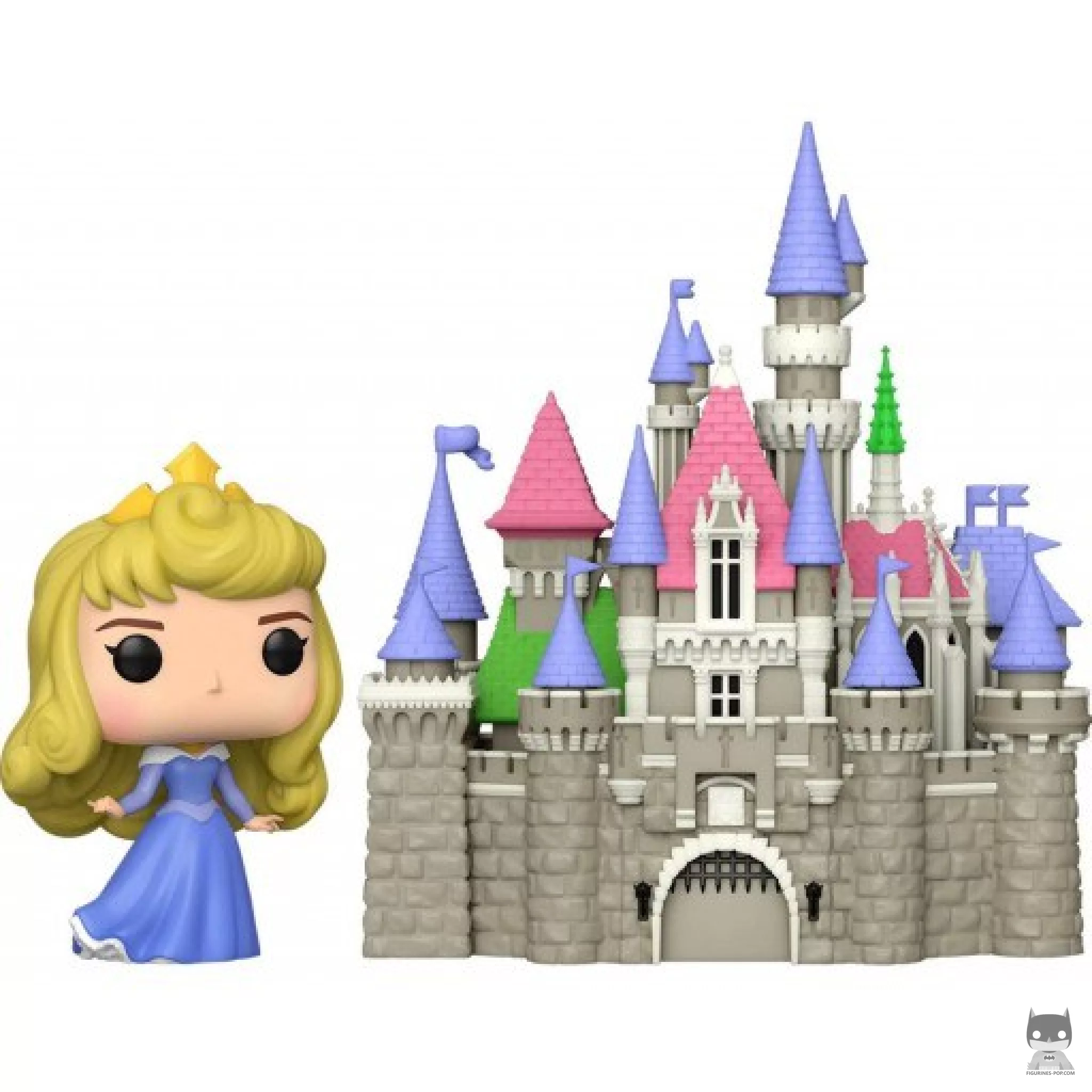 Figura Funko Pop! Aurora con castillo (Princesas Disney)