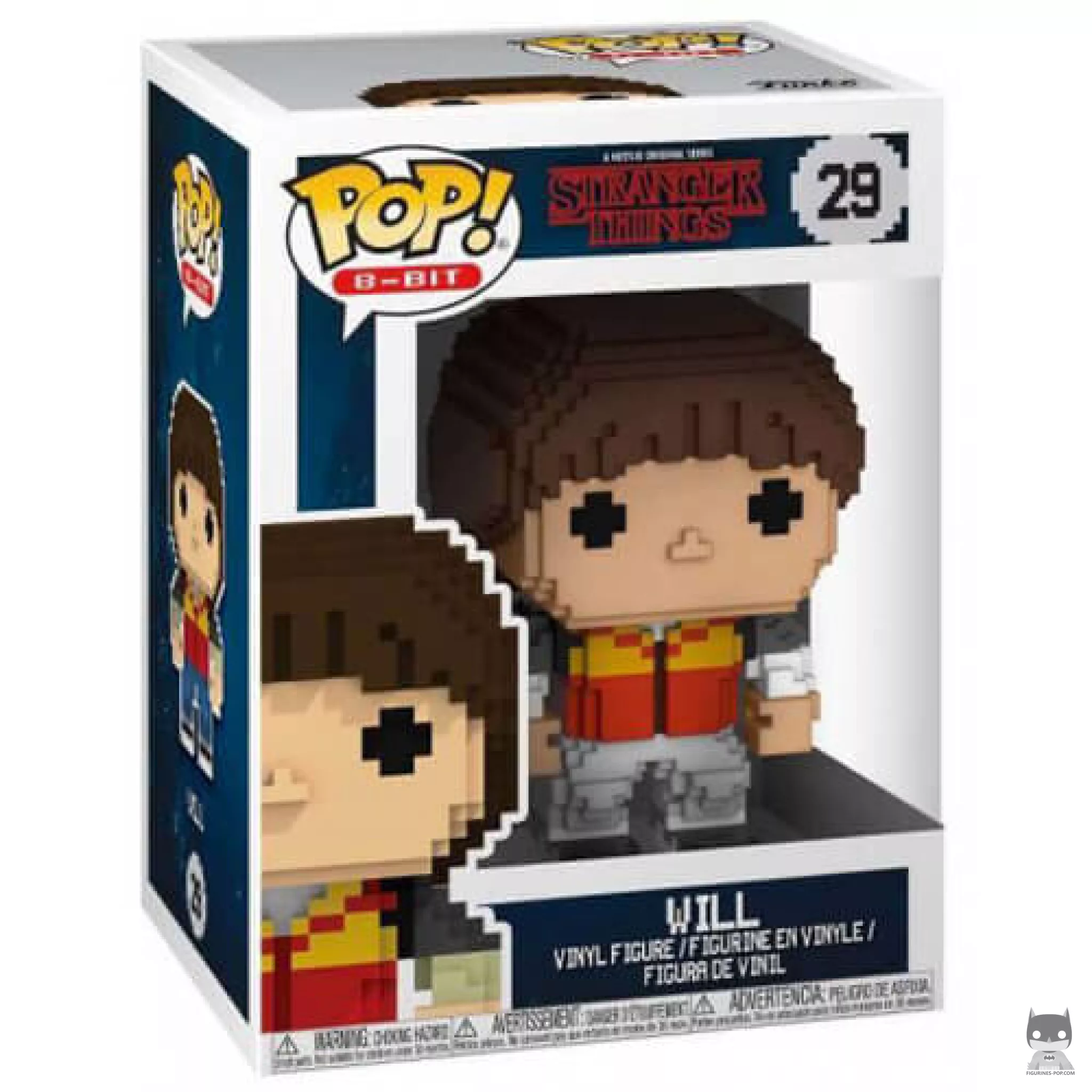 Figura Funko Pop! Will (8-bit) en su caja