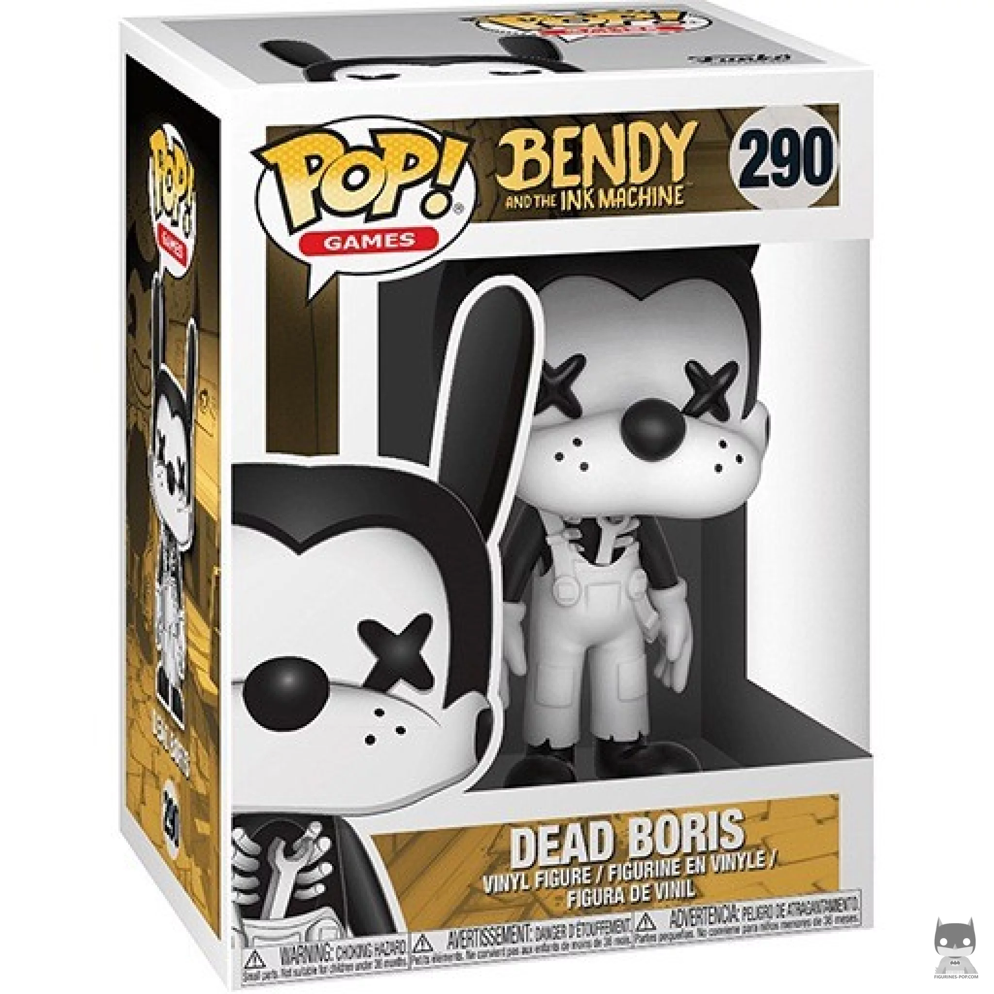 Figura Funko Pop! Boris muerto en su caja