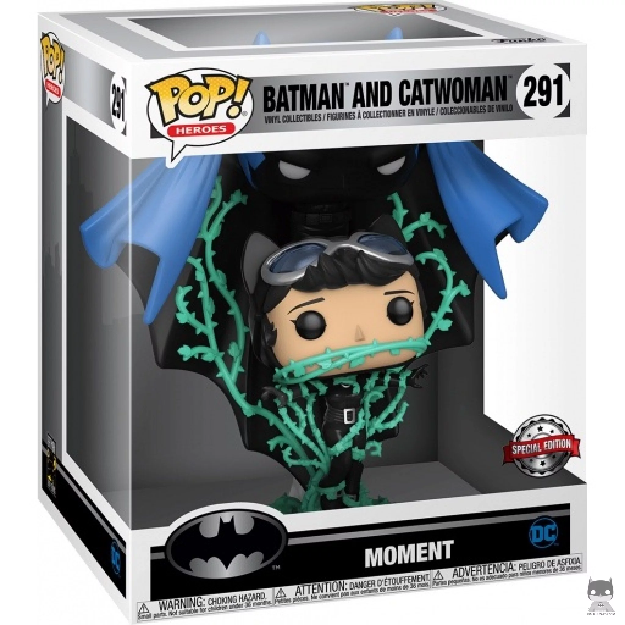 Figura Funko Pop! Batman y Catwoman en su caja