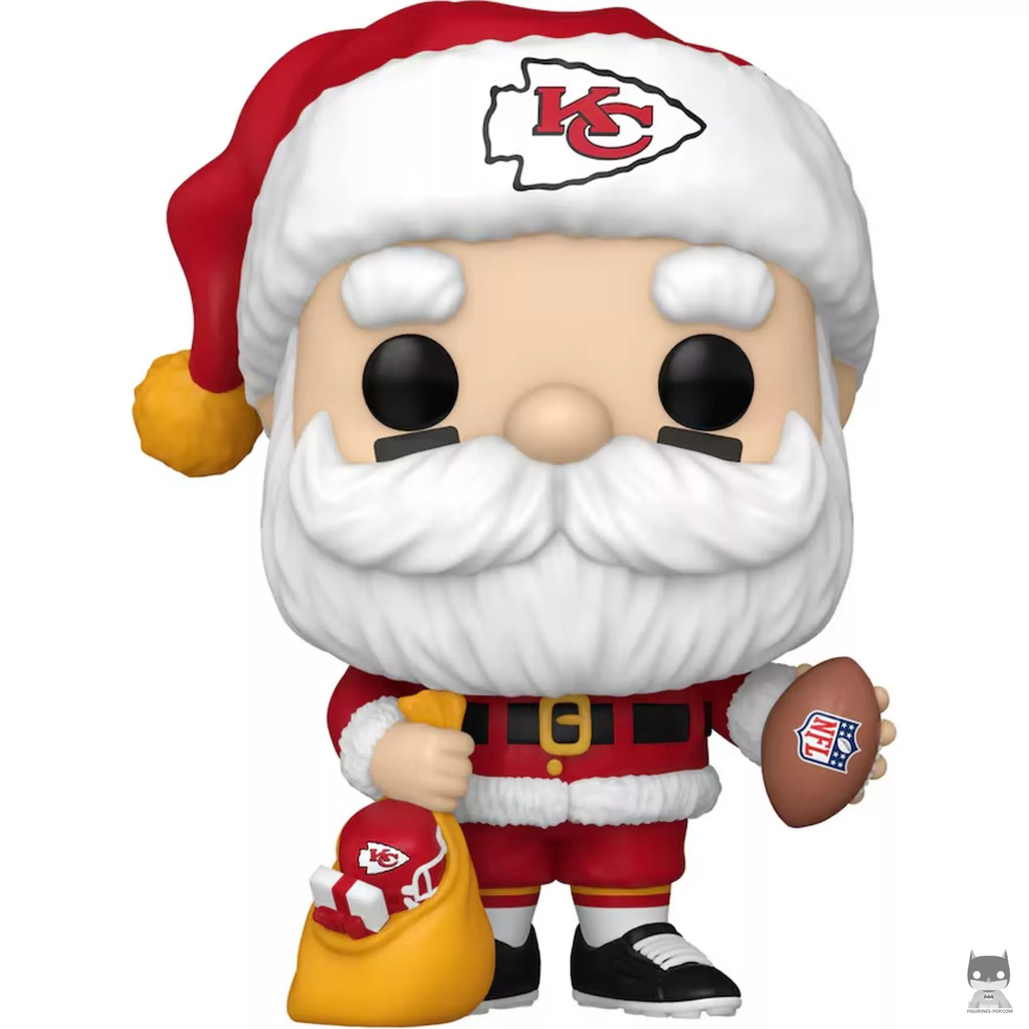 Figura Funko Pop! Papá Noel de los Chiefs (NFL)