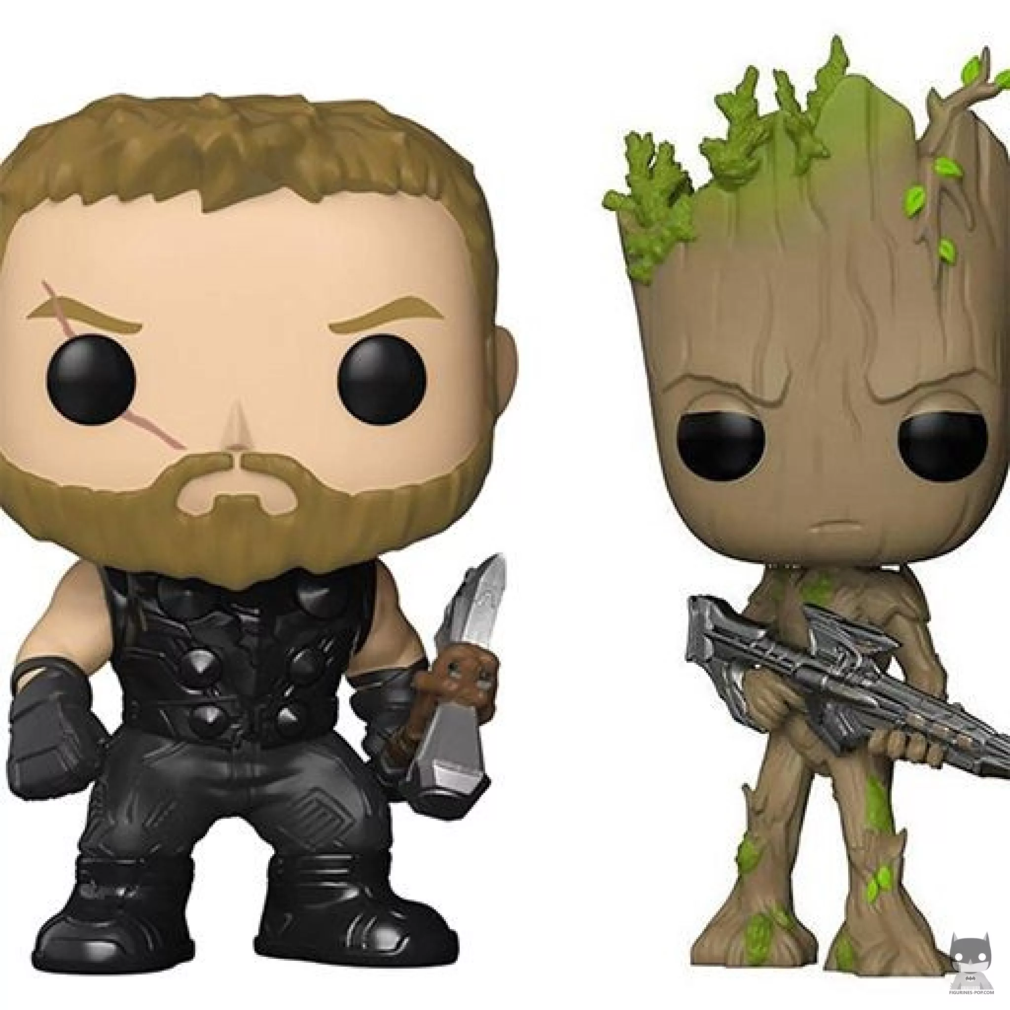 Figura Funko Pop! Thor & Groot (Vengadores: Infinity War)