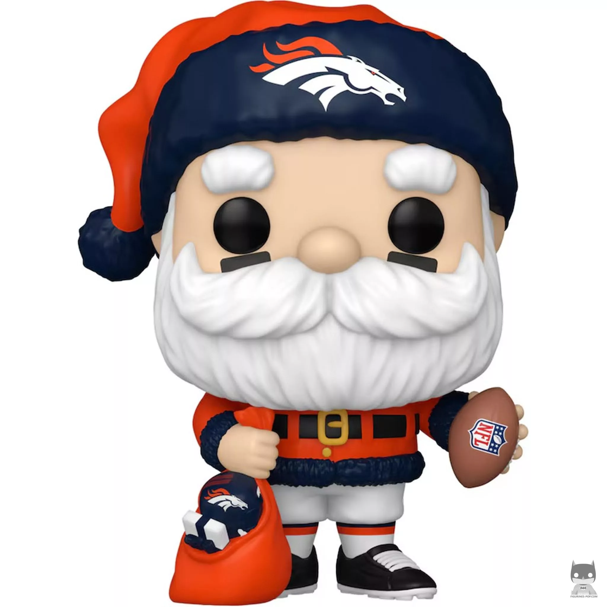 Figura Funko Pop! Papá Noel de los Broncos (NFL)