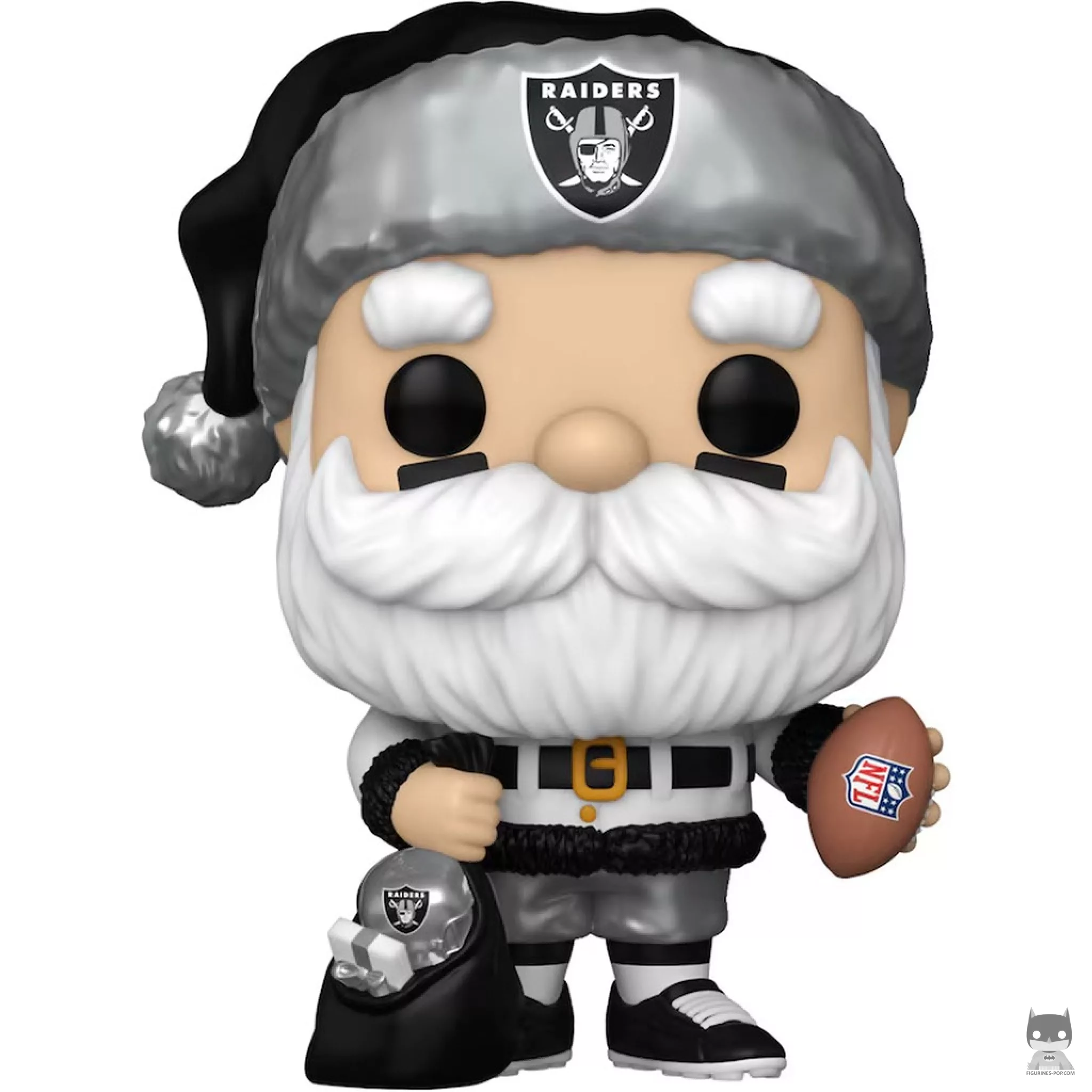 Figura Funko Pop! Papá Noel de los Raiders (NFL)