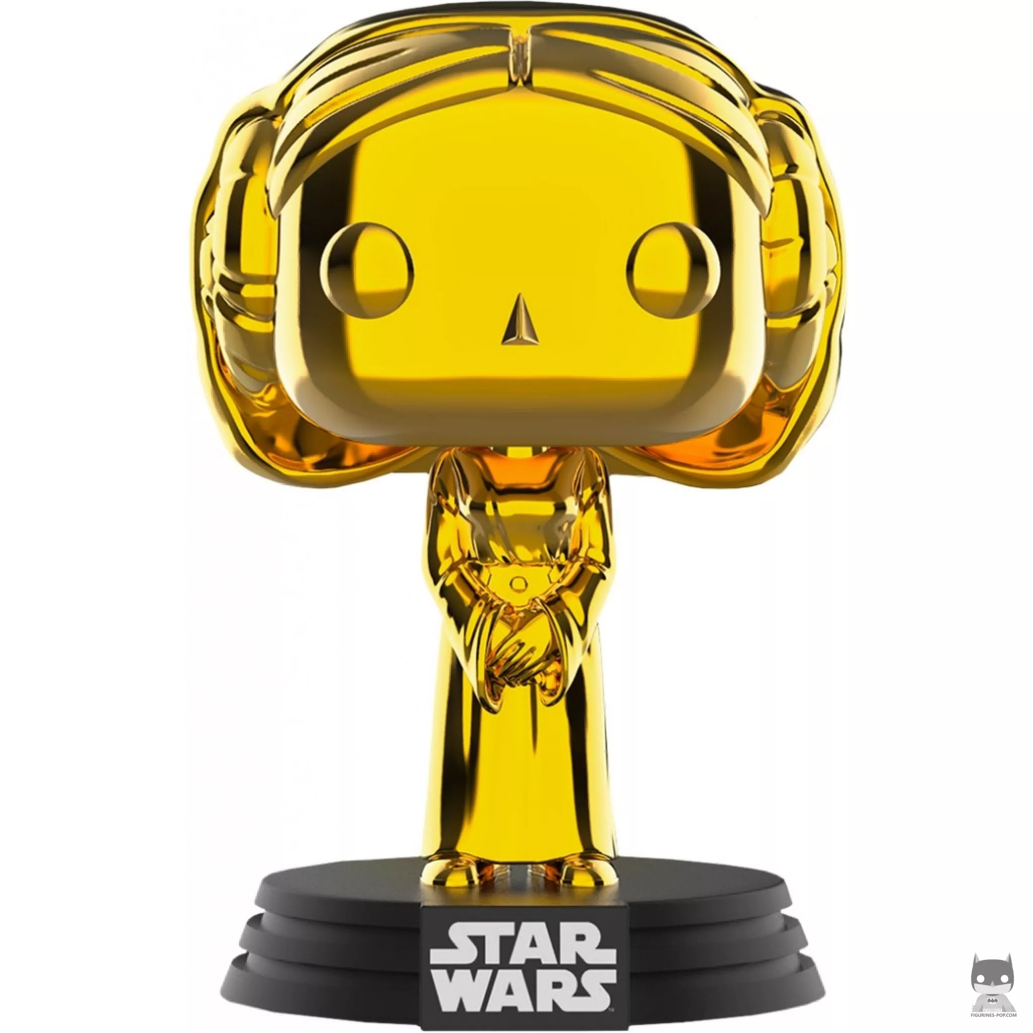 Figura Funko Pop! Princesa Leia (Dorado) (Star Wars: Episodio VI, El retorno del Jedi)