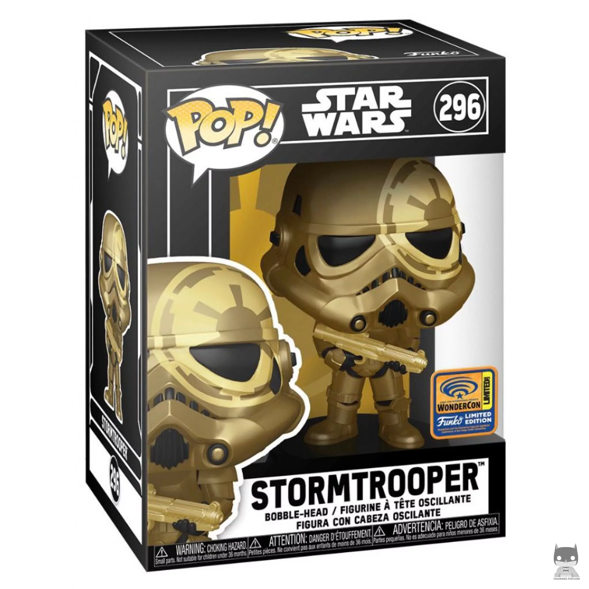 Figura Funko Pop! Stormtrooper en su caja