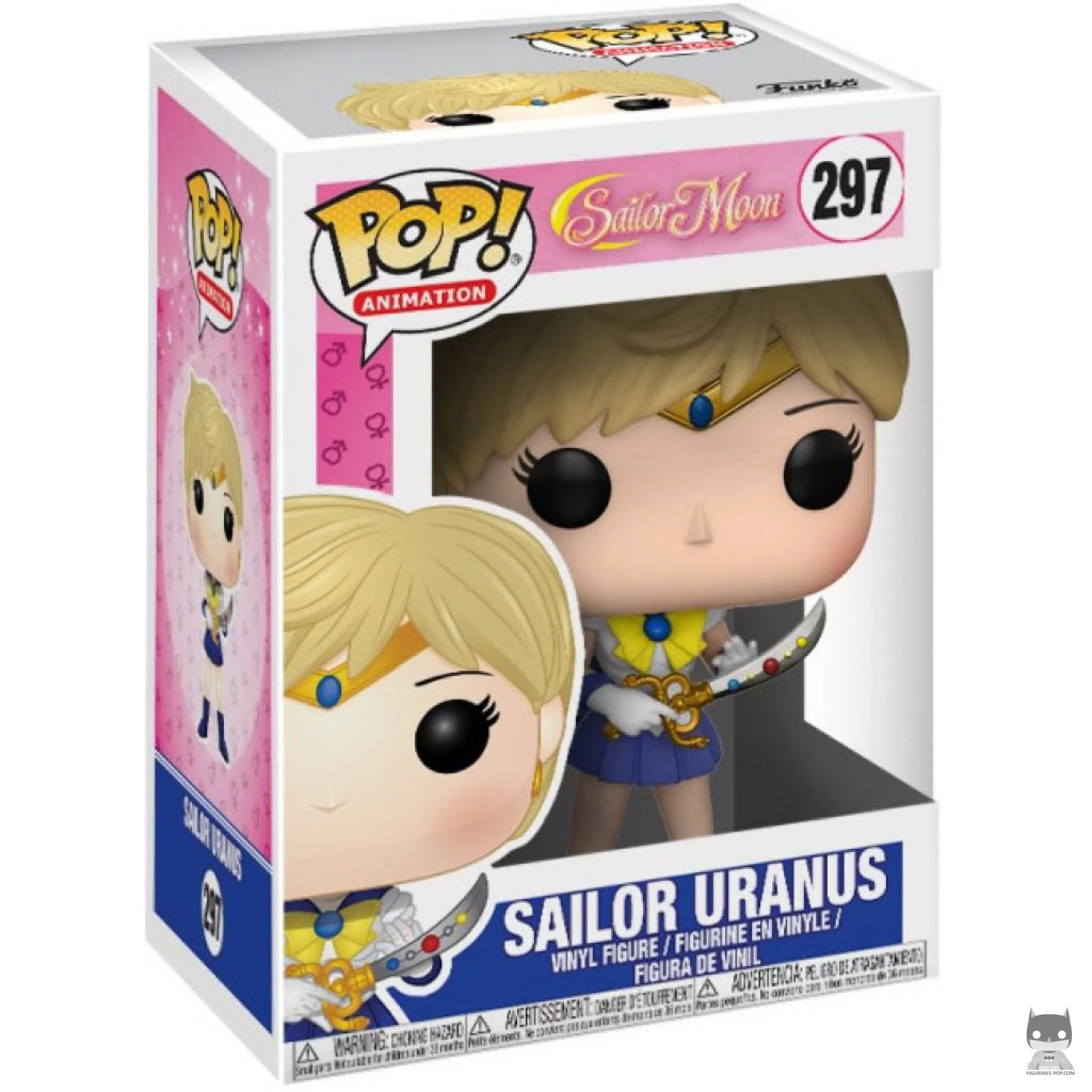 Figura Funko Pop! Sailor Uranus en su caja