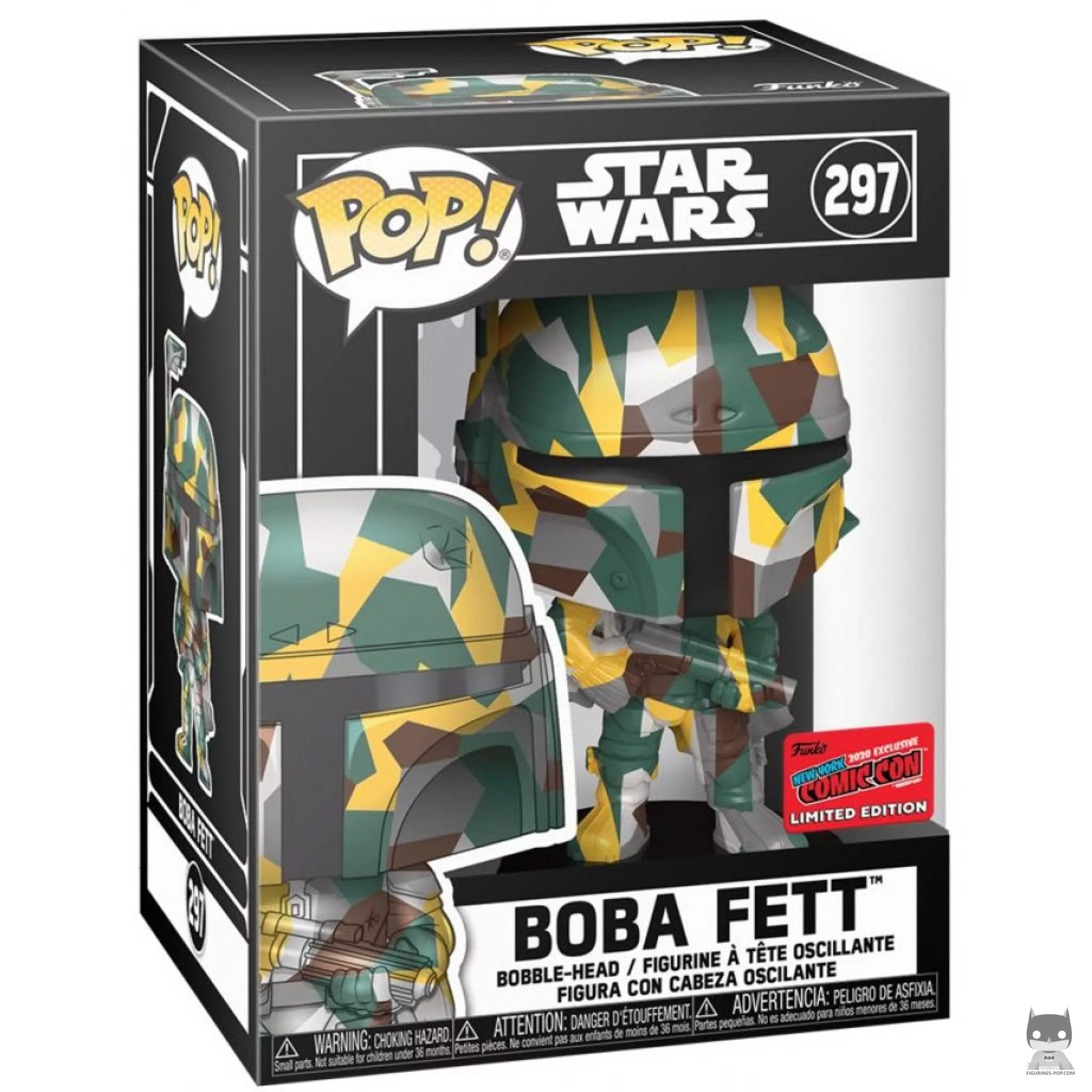 Figura Funko Pop! Boba Fett en su caja