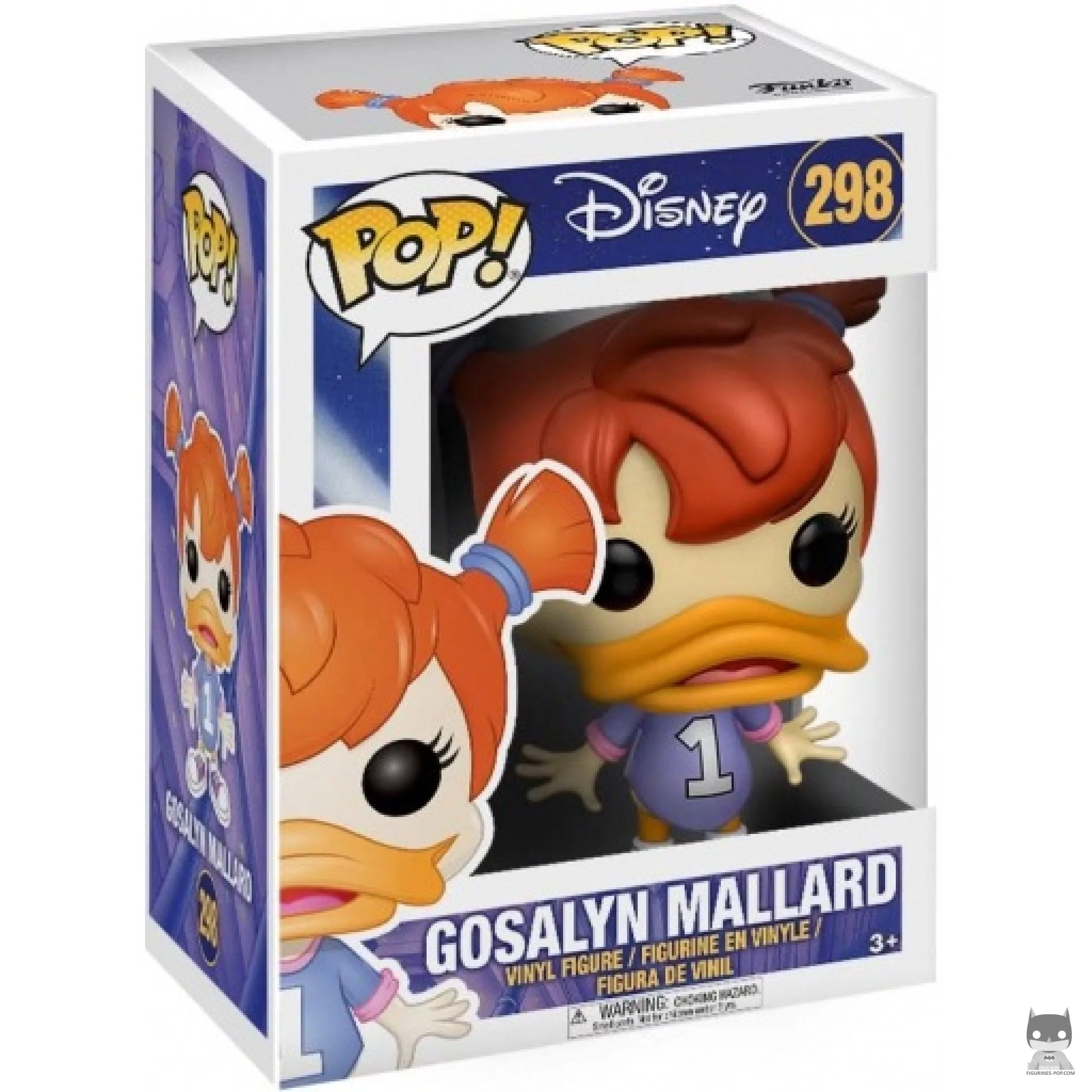 Figura Funko Pop! Gosalyn Mallard en su caja