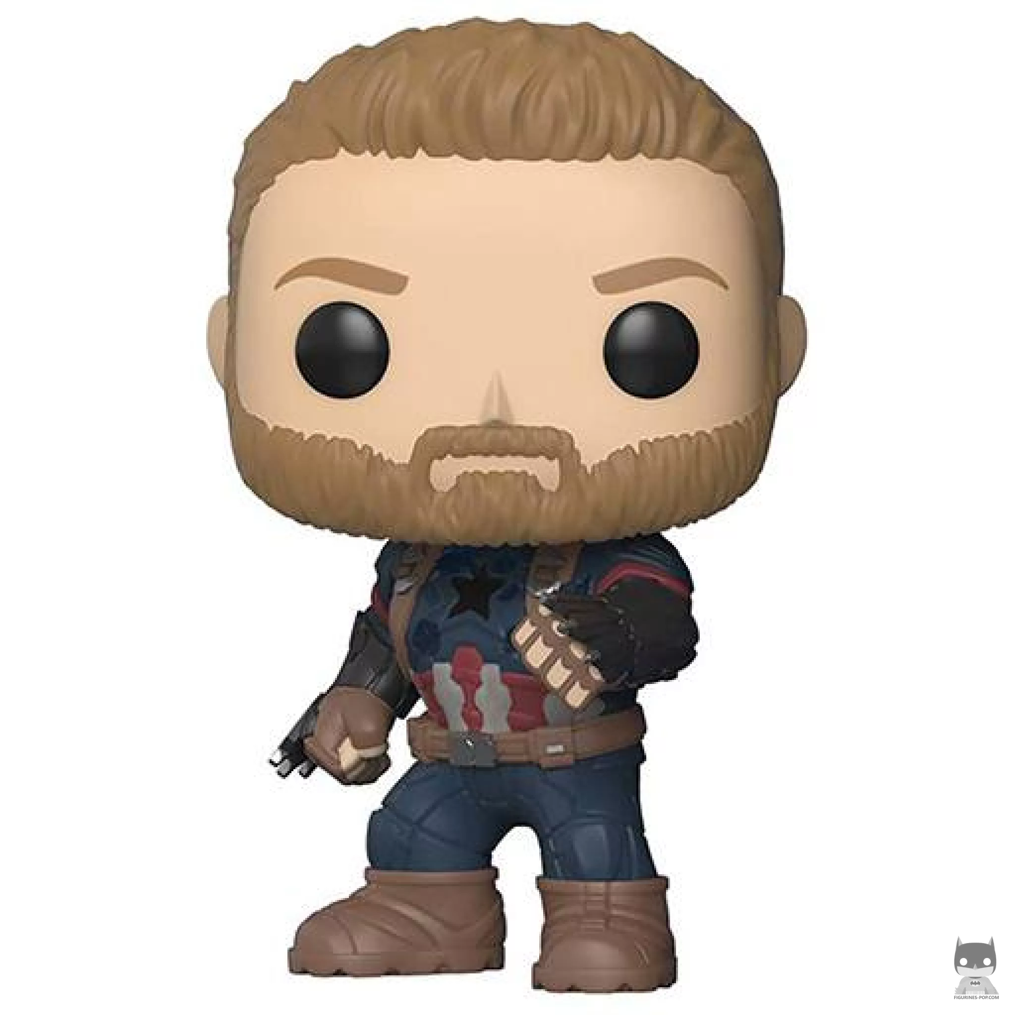 Figura Funko Pop! Capitán América (con escudo) (Vengadores: Infinity War)