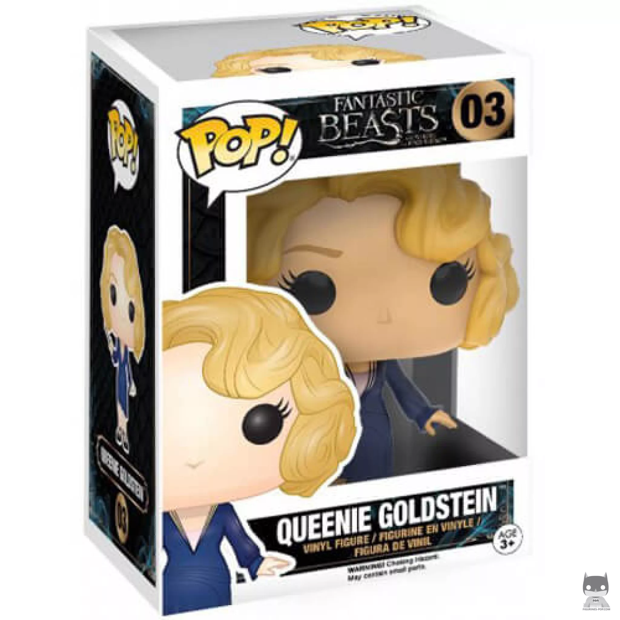 Figura Funko Pop! Queenie Goldstein en su caja