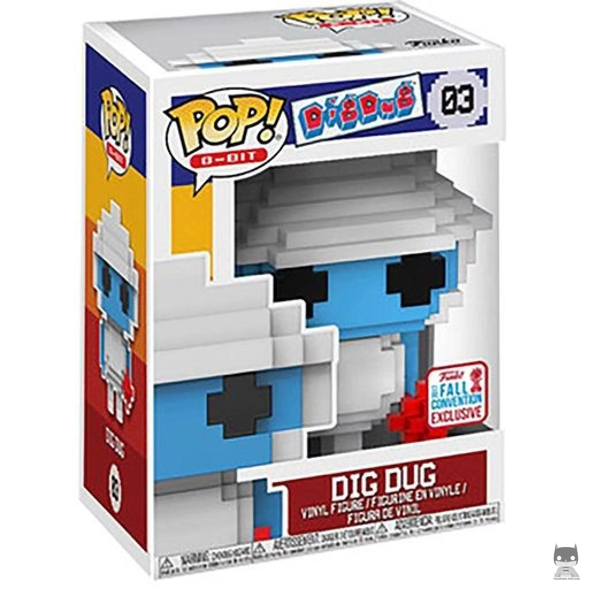 Figura Funko Pop! Dig Dug en su caja