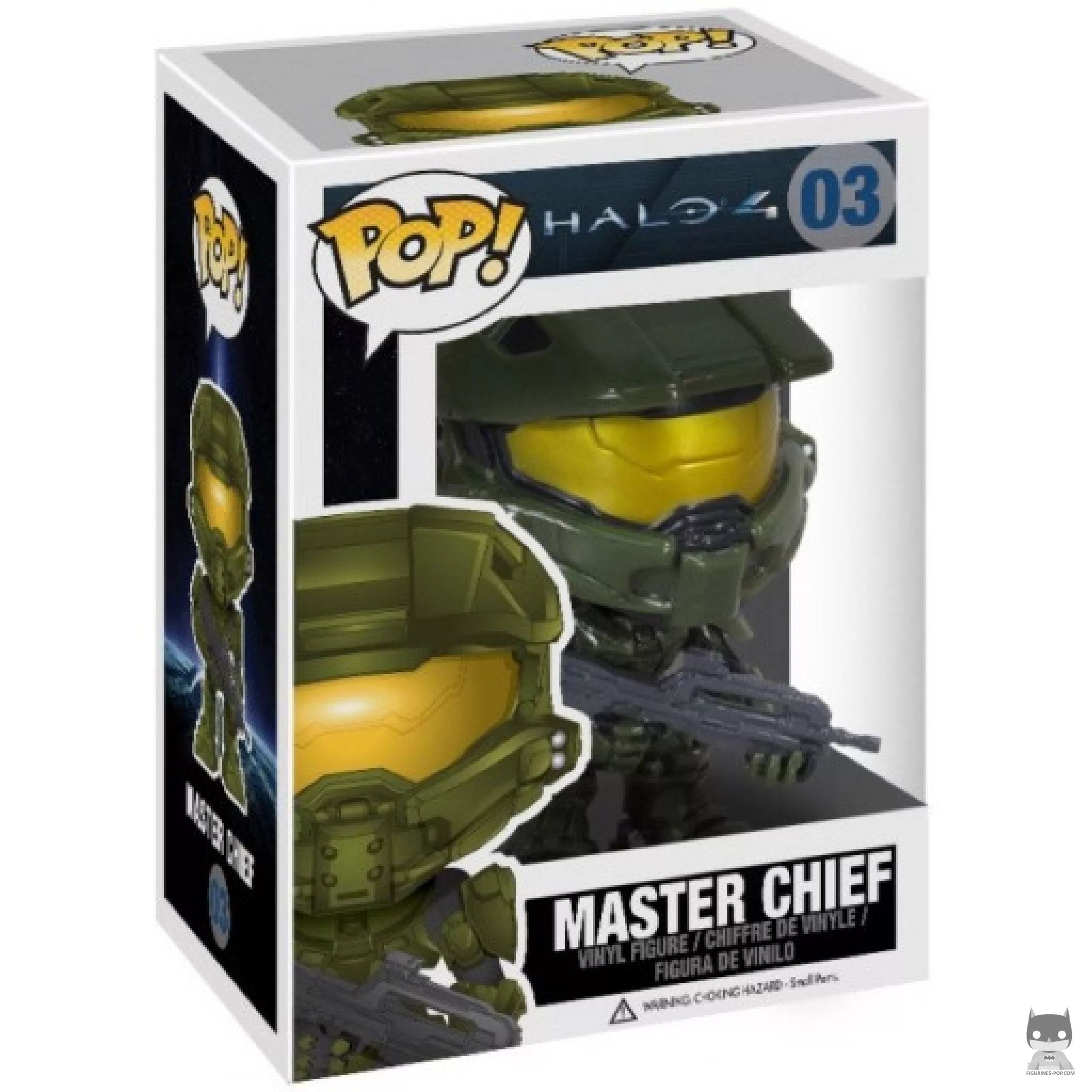 Figura Funko Pop! Jefe Maestro en su caja