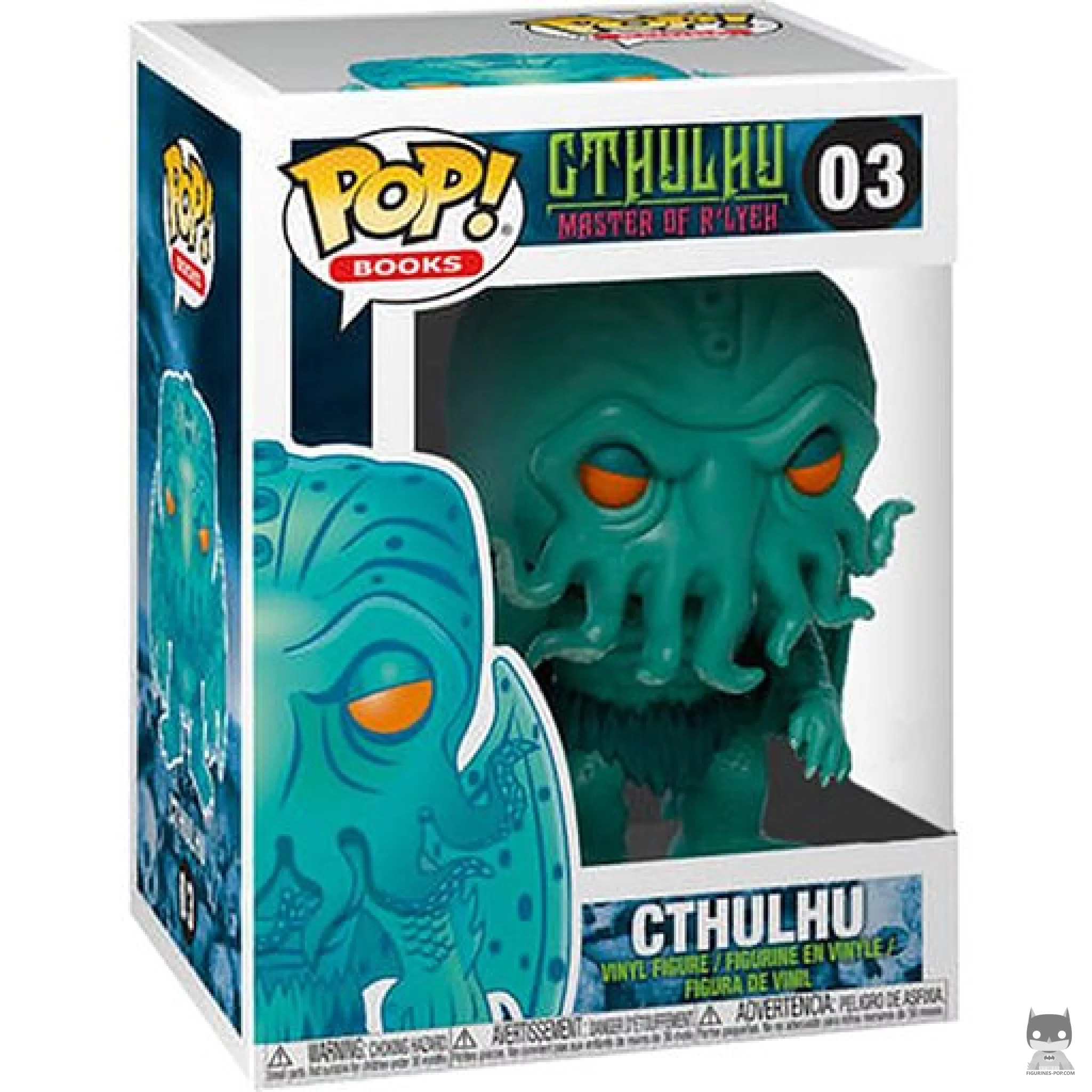Figura Funko Pop! Cthulhu (Neón) en su caja