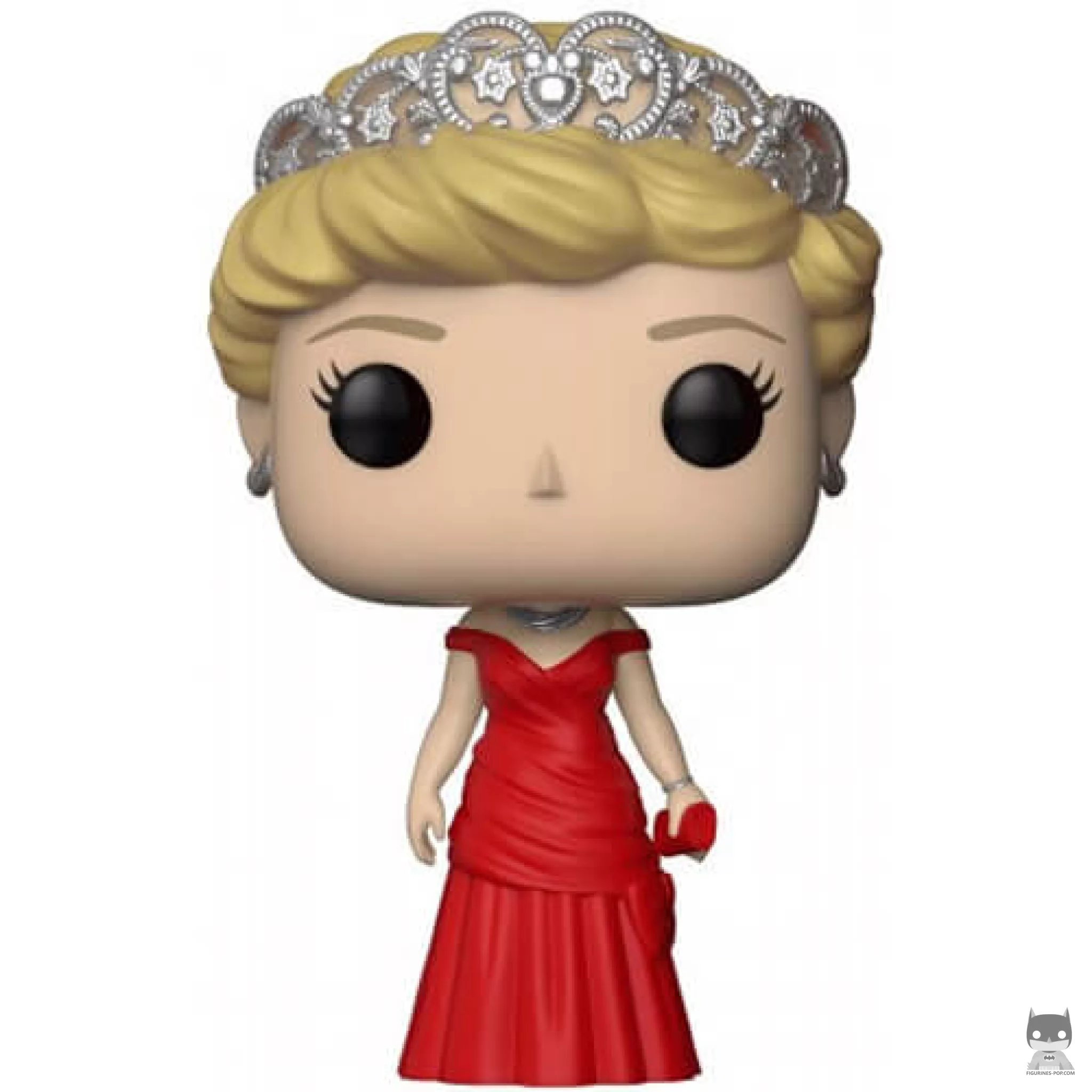 Figura Funko Pop! Princesa Diana con vestido rojo (Chase) (La familia real)