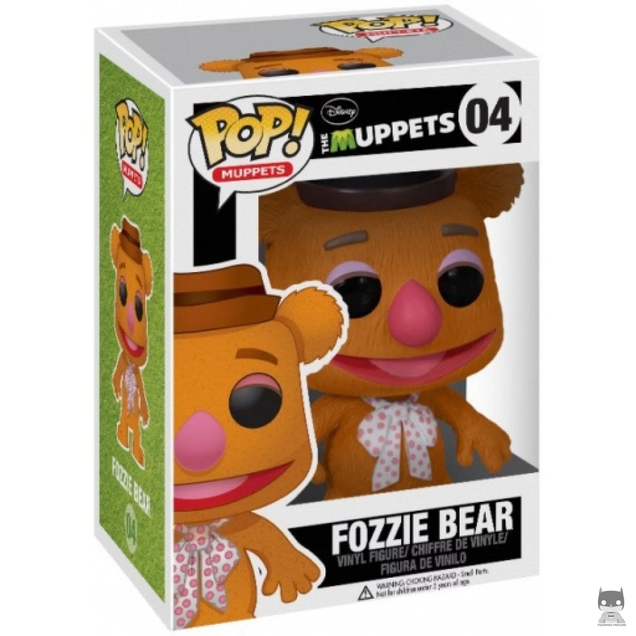 Figura Funko Pop! Fozzie Bear en su caja