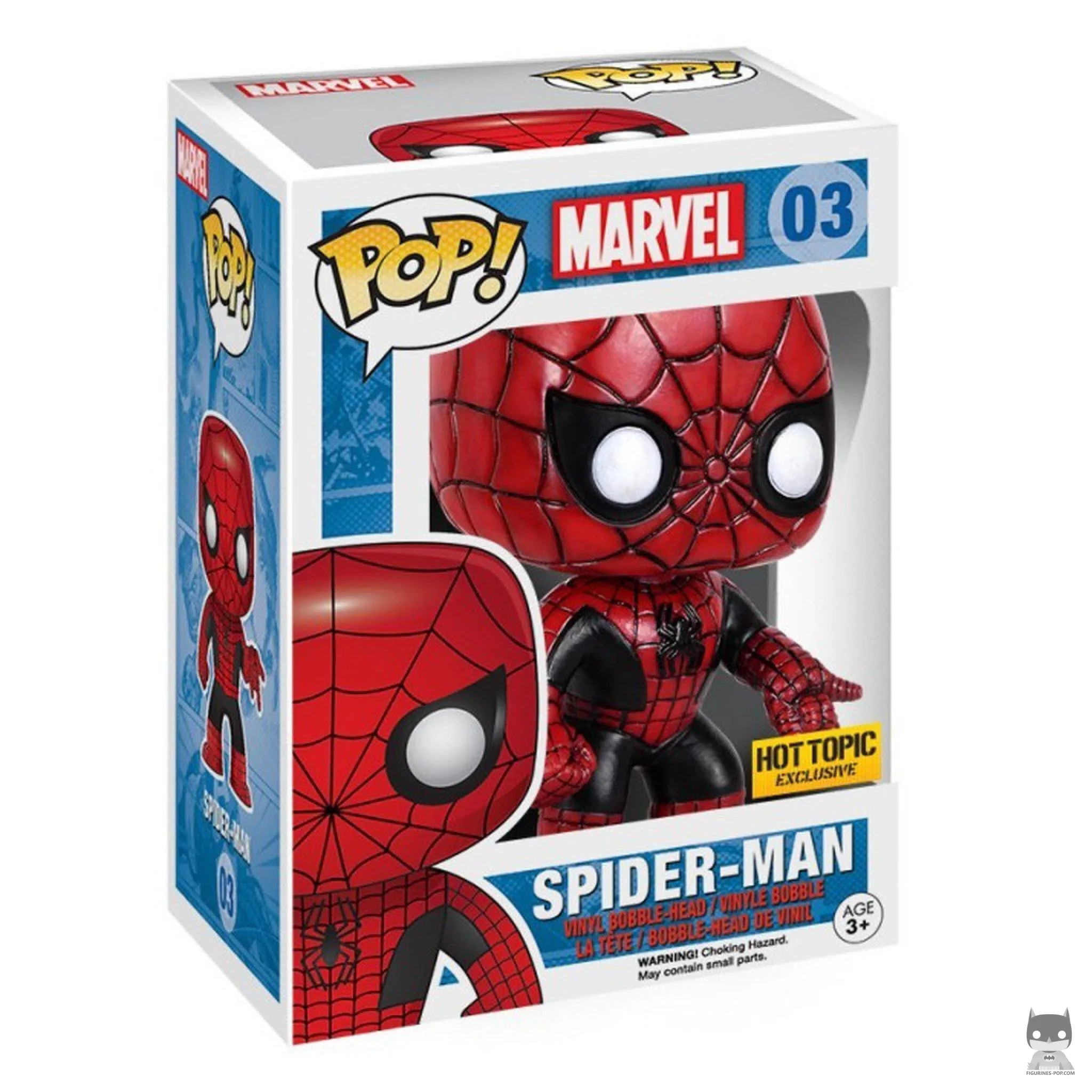 Figura Funko Pop! Spider-Man en su caja