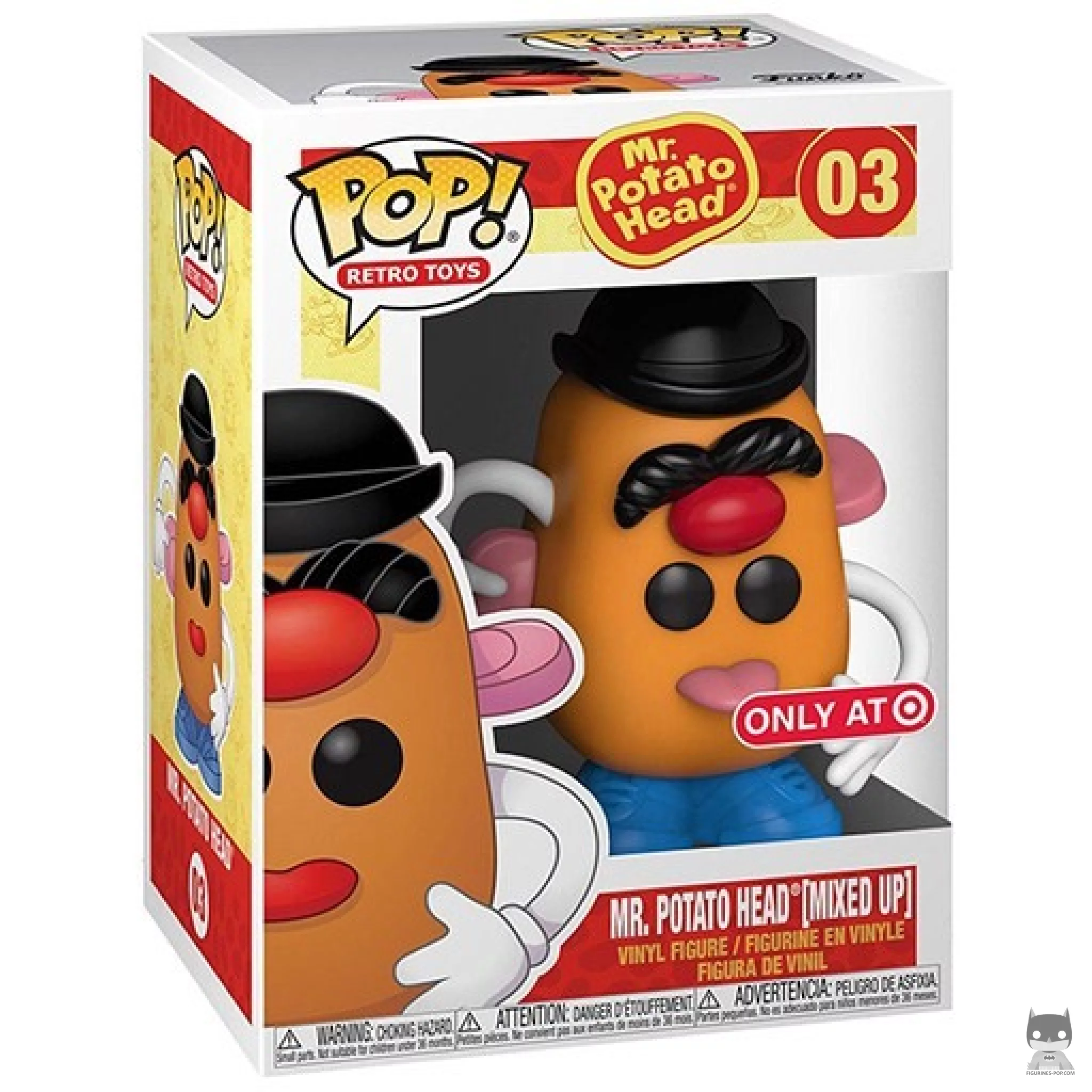 Figura Funko Pop! Mr. Potato (Cara mezclada) en su caja