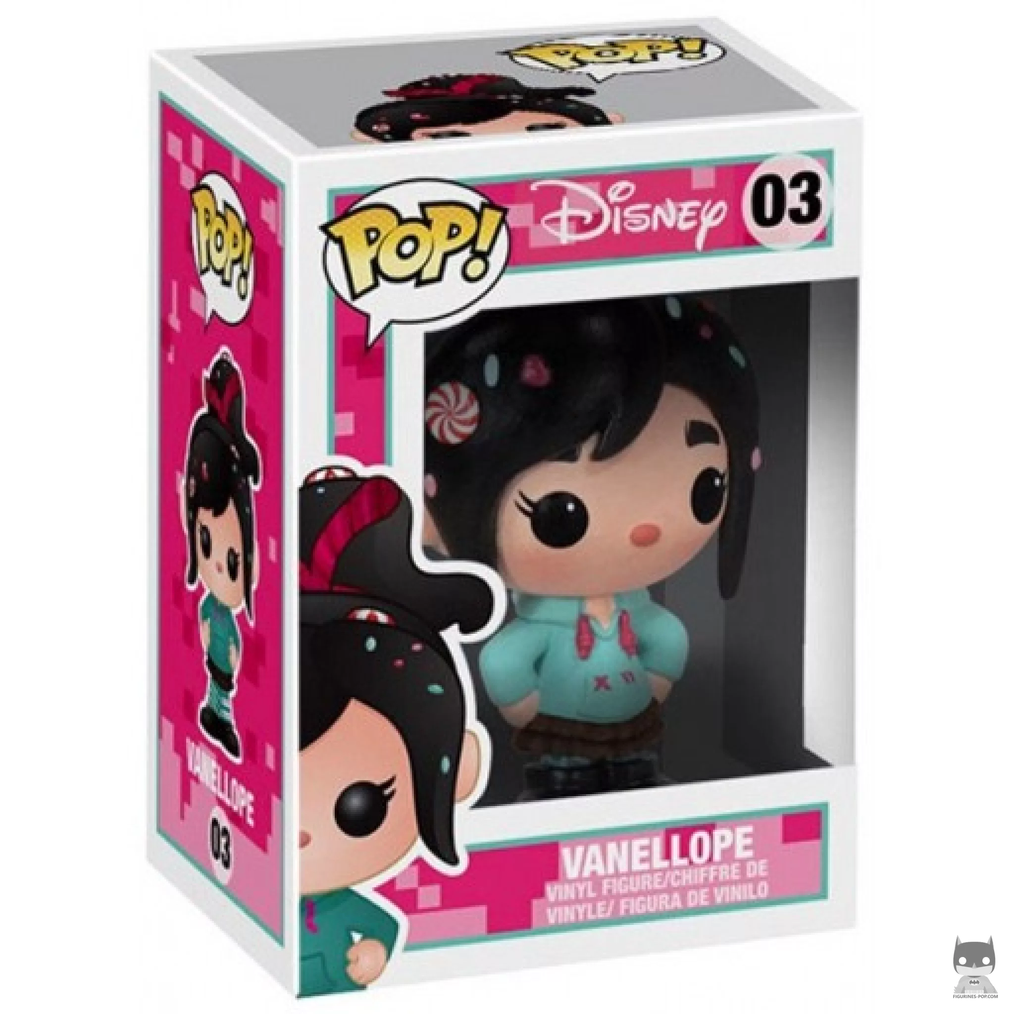 Figura Funko Pop! Vanellope Von Schweetz en su caja