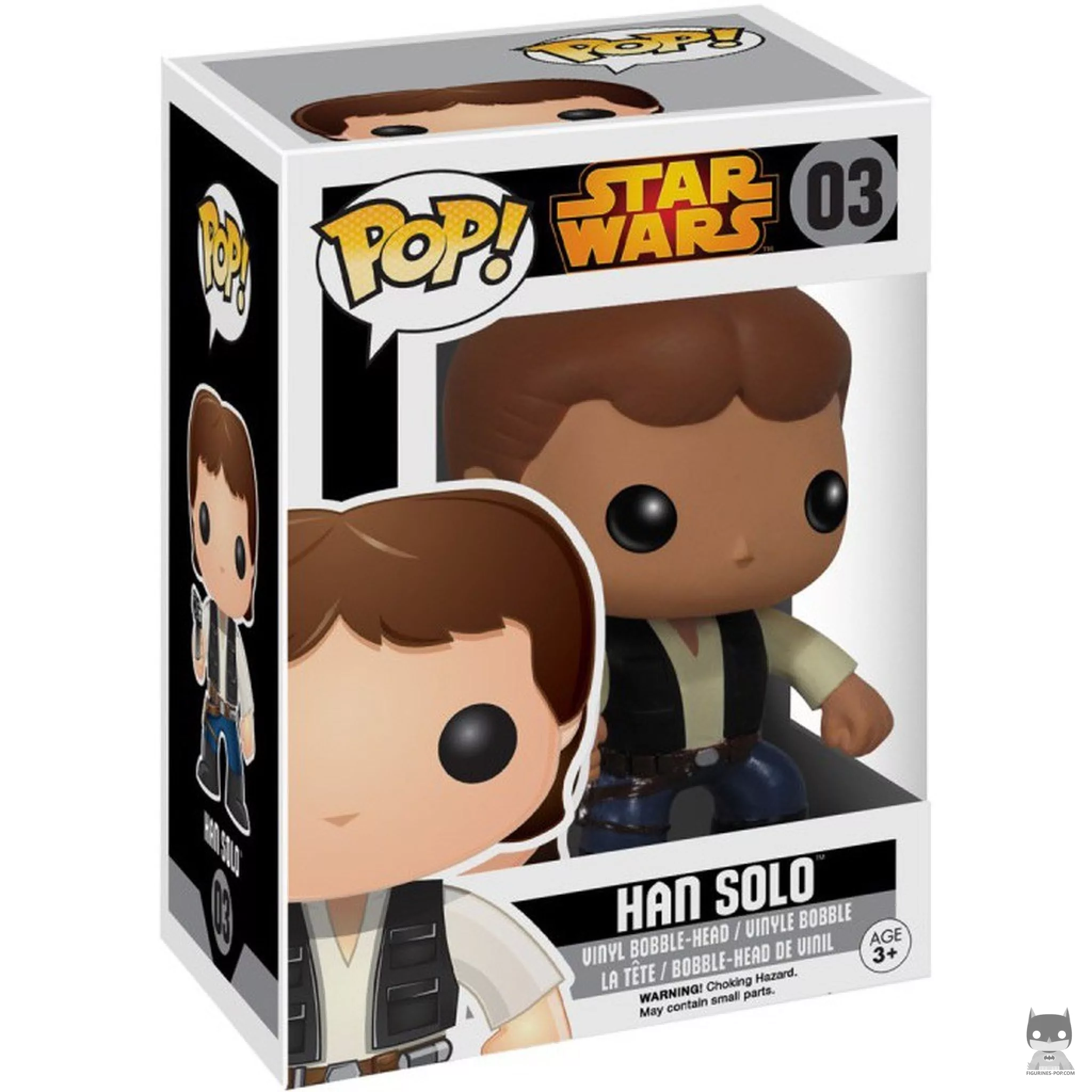 Figura Funko Pop! Han Solo en su caja